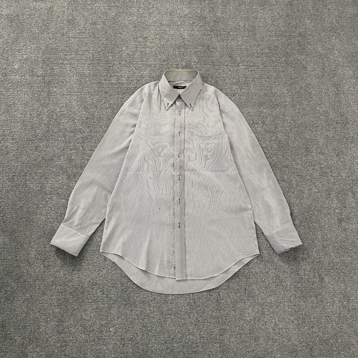 Yohji Yamamoto Yohji Yamamoto Y’saccs Sacsny Button Up Shirt Size US L / EU 52-54 / 3 - 1 Thumbnail