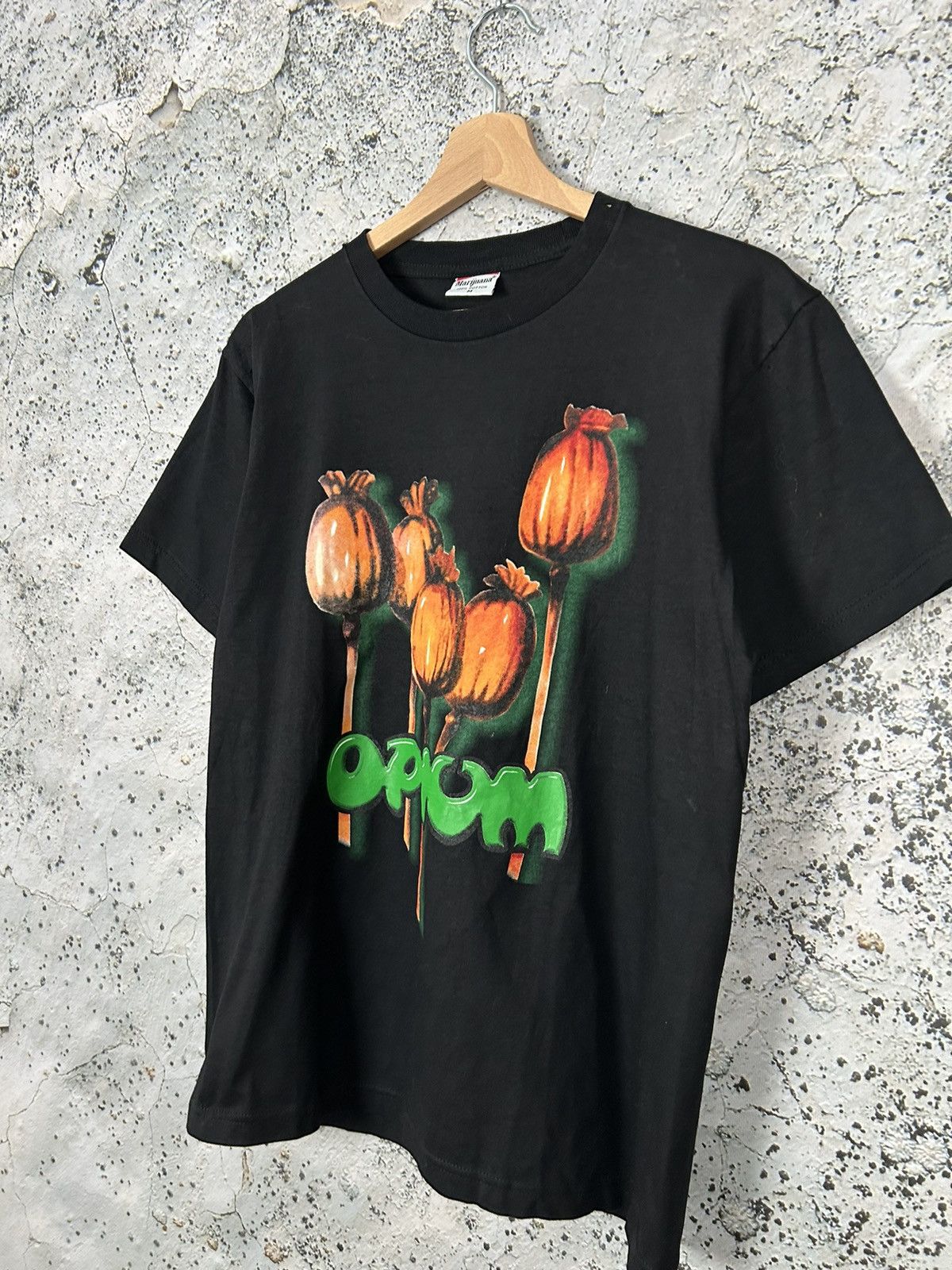 Vintage Vintage Opium Graphic Tee Rock Punk Drain Hype Grunge 00e Size US M / EU 48-50 / 2 - 2 Thumbnail