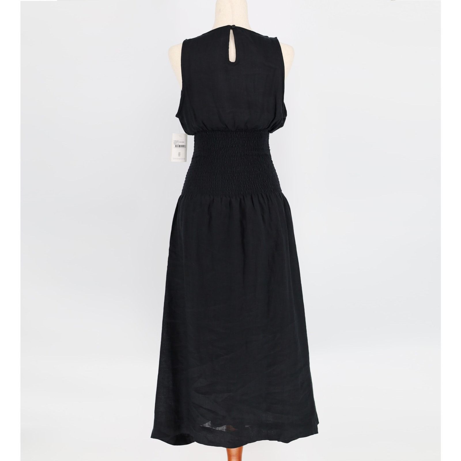 FAITHFULL Faithfull the Brand Women Smocked Waist Midi Dress Size 6 Size M / US 6-8 / IT 42-44 - 8 Thumbnail