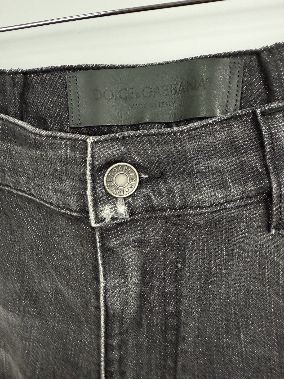 Dolce & Gabbana 🇮🇹 Y2K Dolce Gabbana Milano Italia Jeans Denim Made in Italy Size US 34 / EU 50 - 10 Thumbnail