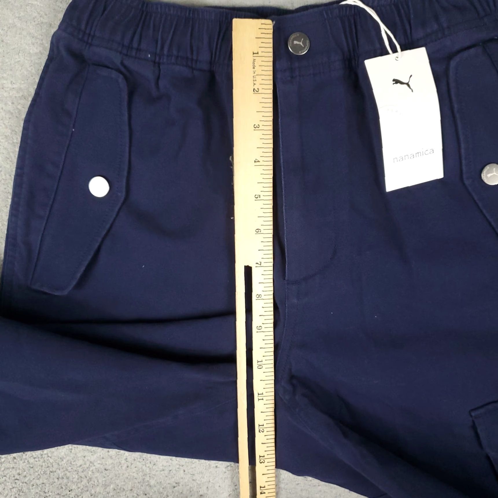 Puma Puma X Nanamica Pants Mens Size Small Blue Baggy Retro Japan Cargo Trousers Size US 29 - 4 Thumbnail