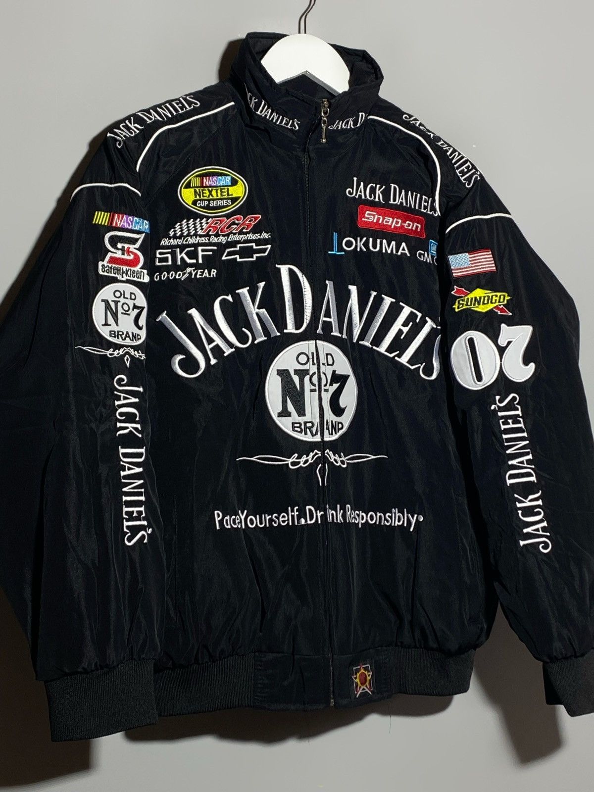 NASCAR Chevrolet Jack Daniels Racing Jacket jacket Size US L / EU 52-54 / 3 - 3 Thumbnail