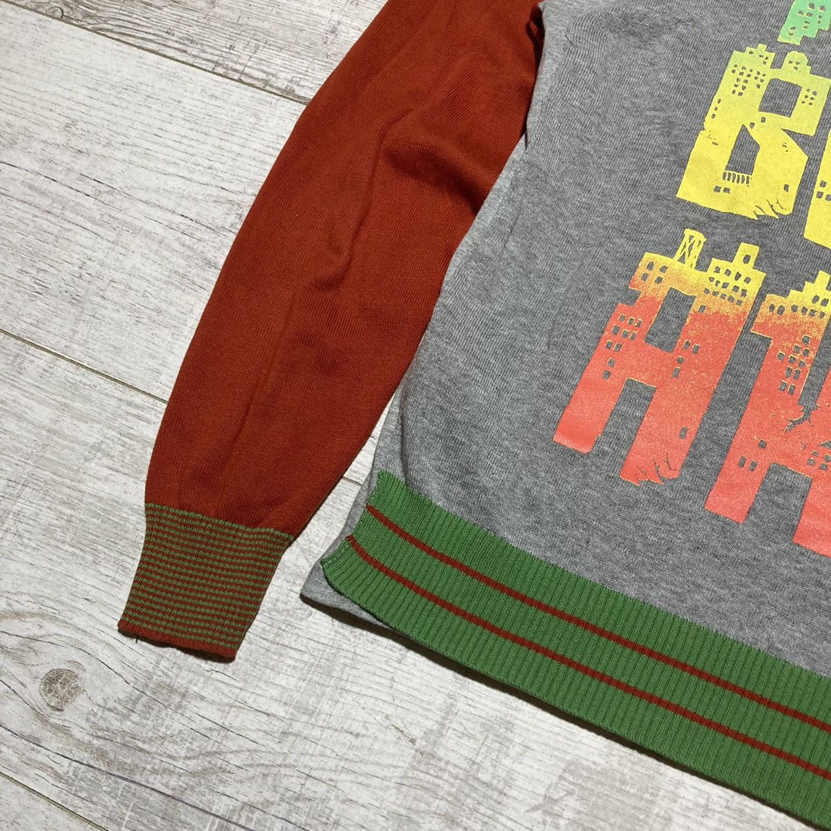 John Galliano Galliano Patchwork Jumper Sweater “Trou blem aker” Size US S / EU 44-46 / 1 - 3 Thumbnail