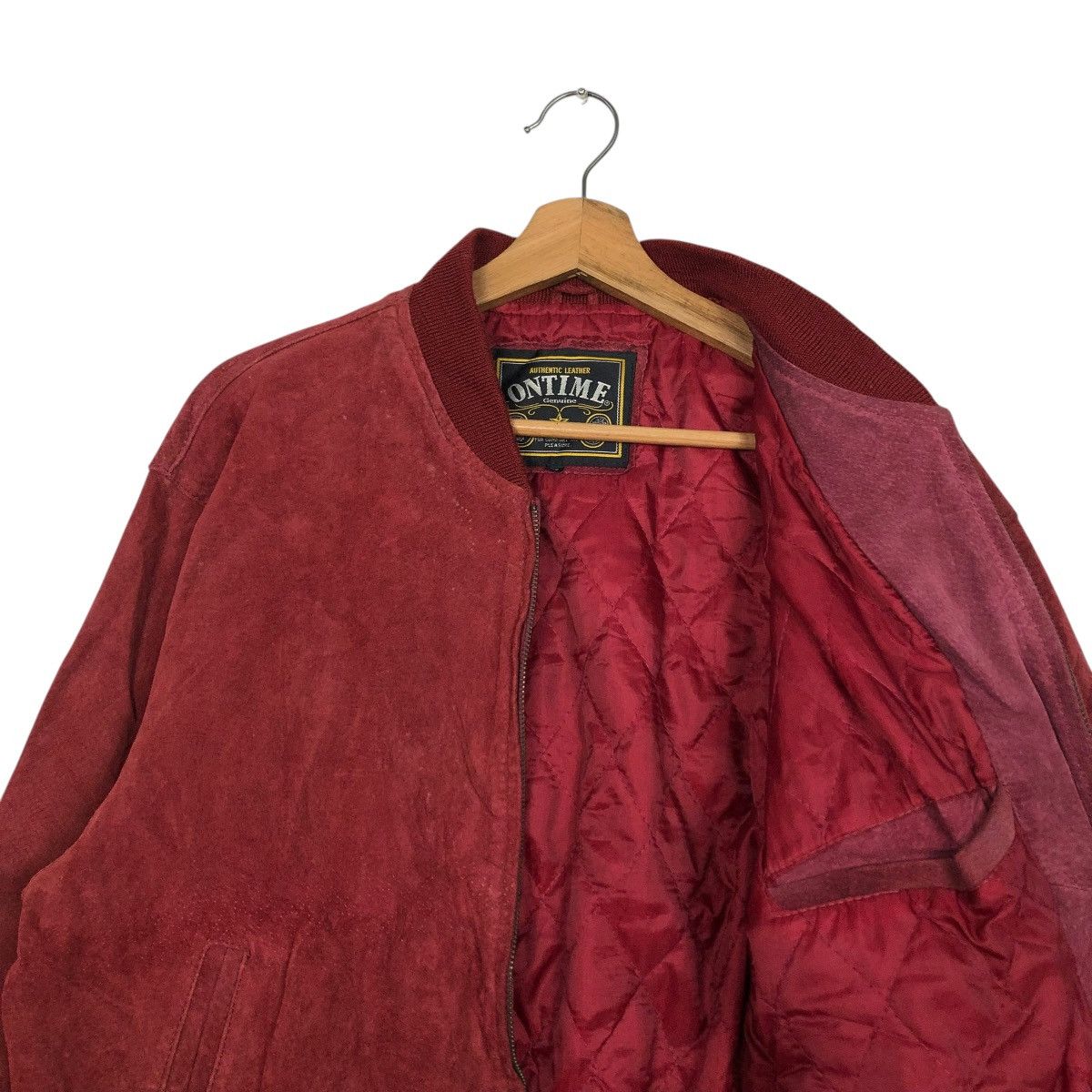 Japanese Brand 🔥VINTAGE BIKER GENUINE LEATHER JACKET ONTIME ISSEY MIYAKE Size US M / EU 48-50 / 2 - 14 Thumbnail