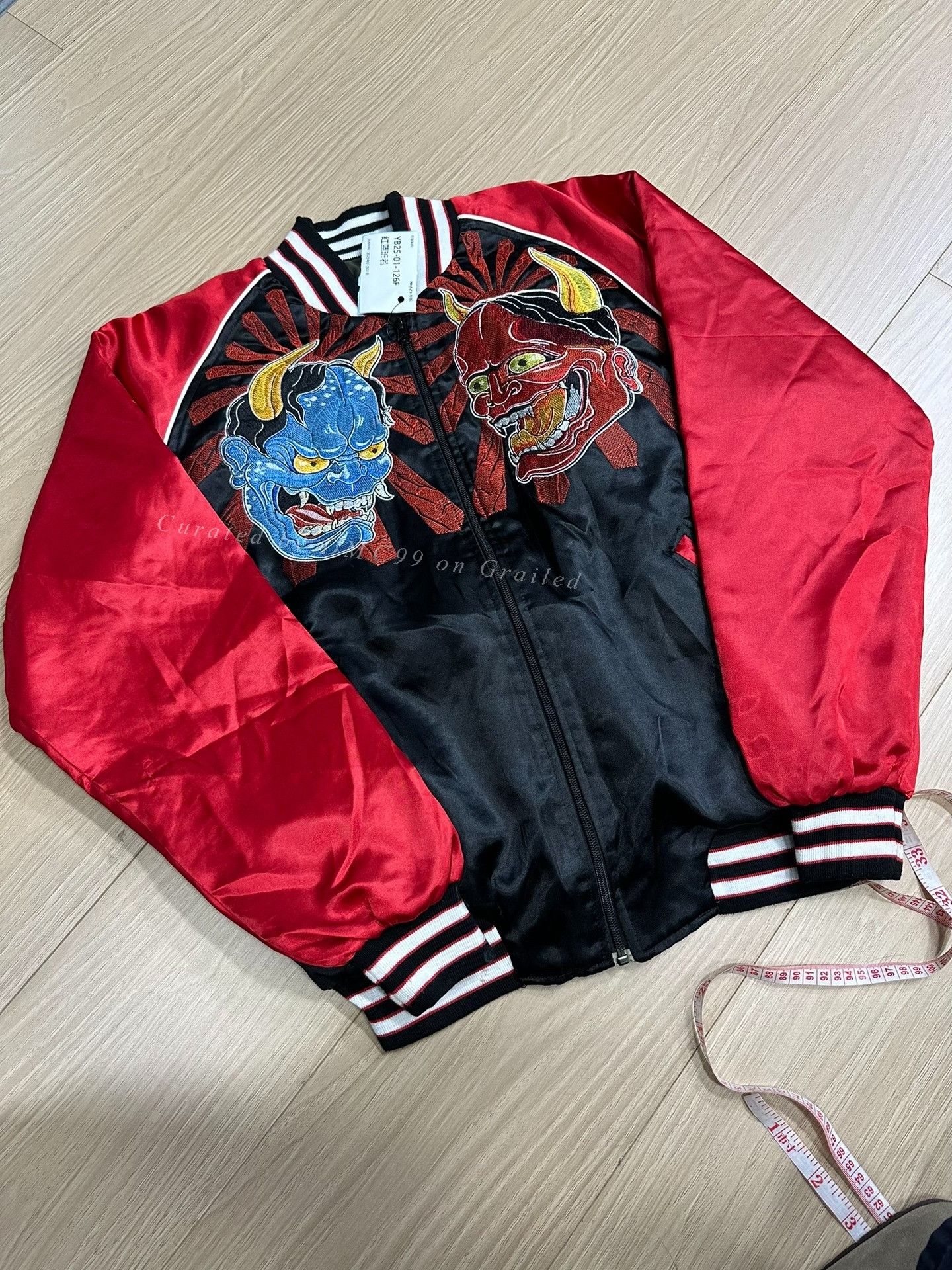 Other Souvenir Jacket Red Blue Hannya Size US M / EU 48-50 / 2 - 1 Thumbnail