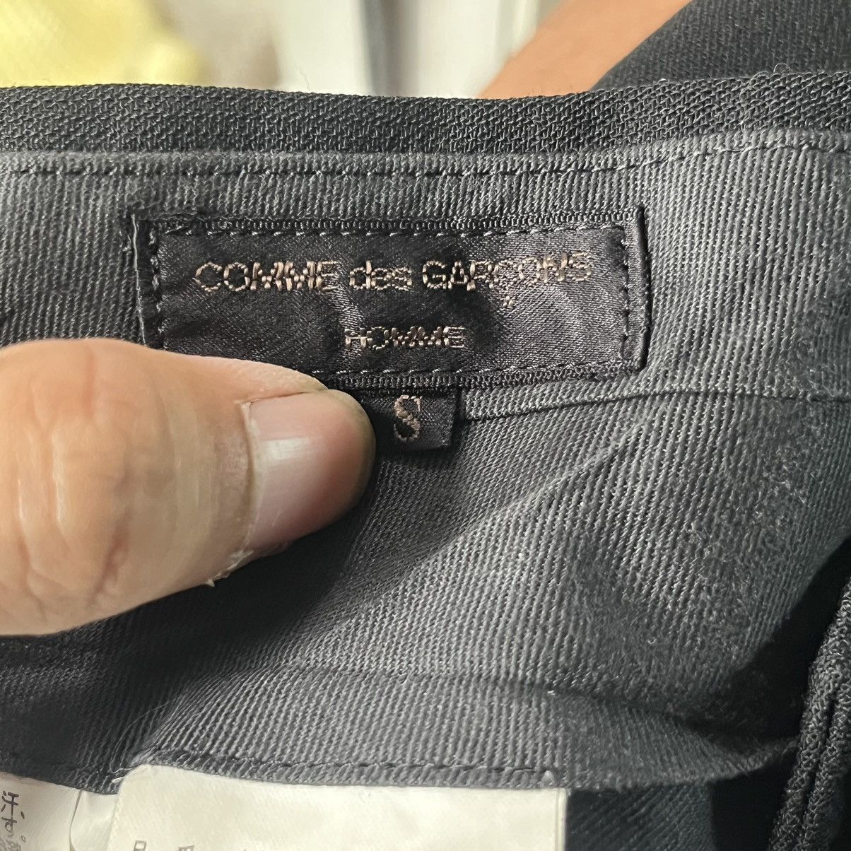10 Corso Como × Comme des Garcons 💥Comme Des Garcons Homme AD 1999 Pleated Pant Size US 27 - 10 Thumbnail