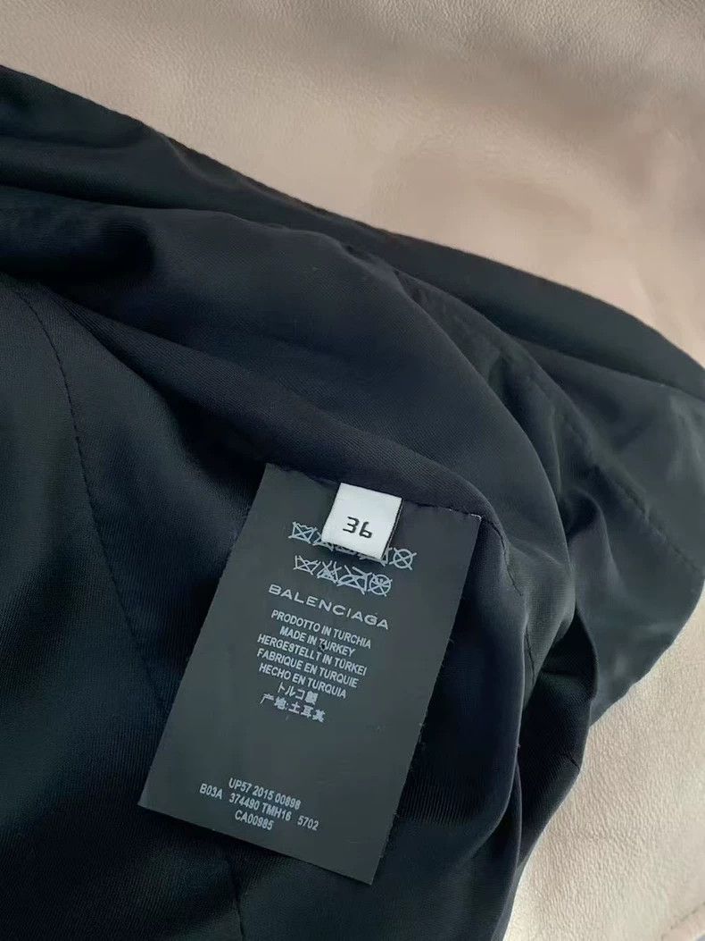 Balenciaga Balenciaga size 36 Zipper Leather Jacket Size S / US 4 / IT 40 - 3 Thumbnail