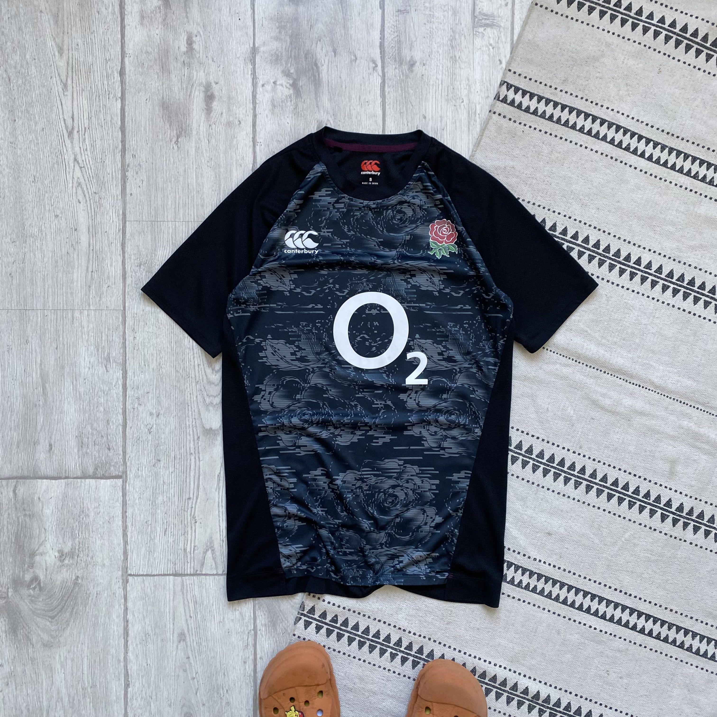 Canterbury of New Zealand 🏈 Canterbury England Rugby jersey blockore tee Drill Size US S / EU 44-46 / 1 - 1 Thumbnail