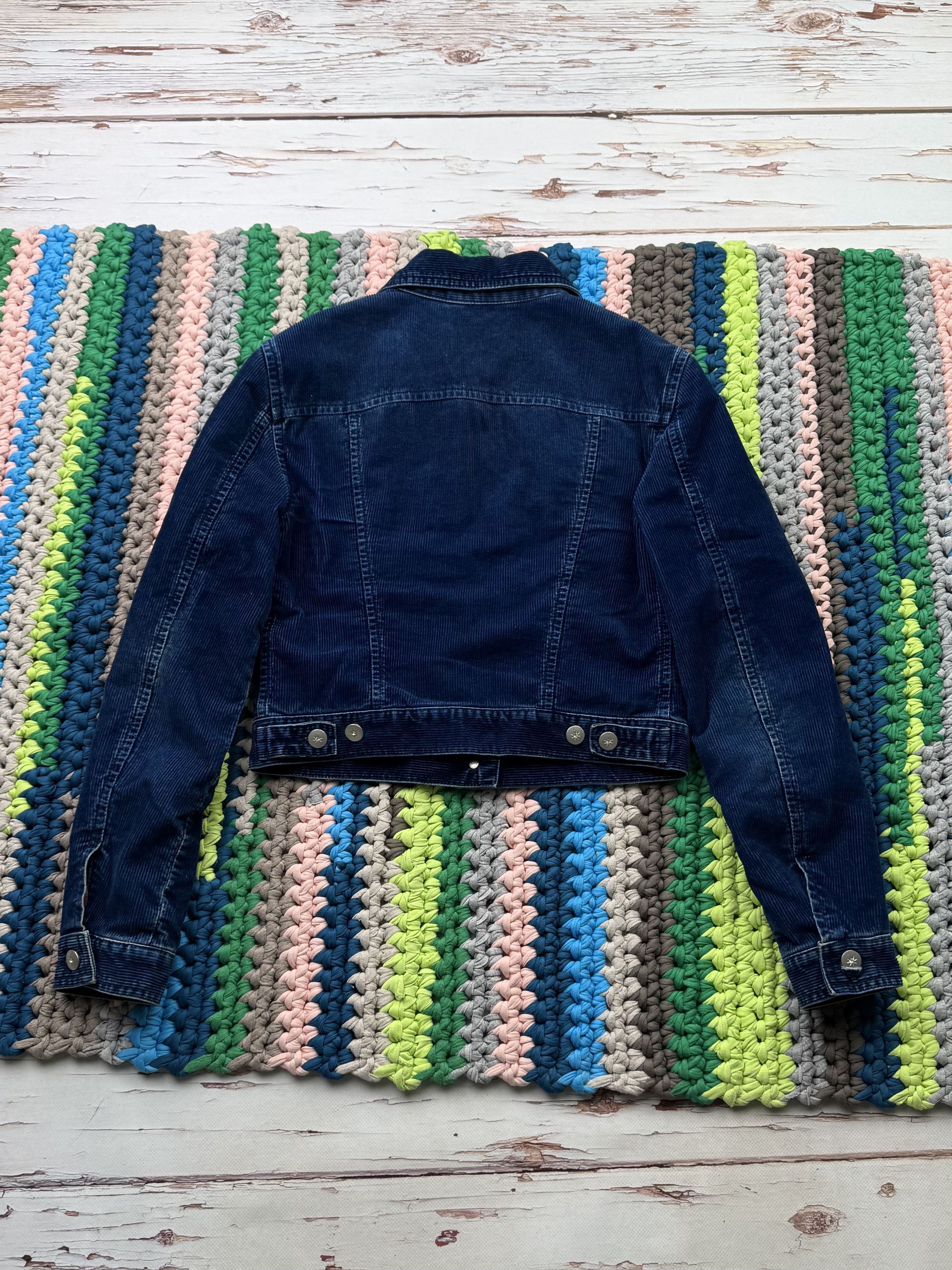 Chloe See by Chloe Vintage Cropped Corduroy Jacket (V172)(D10) Size XS / US 0-2 / IT 36-38 - 13 Thumbnail