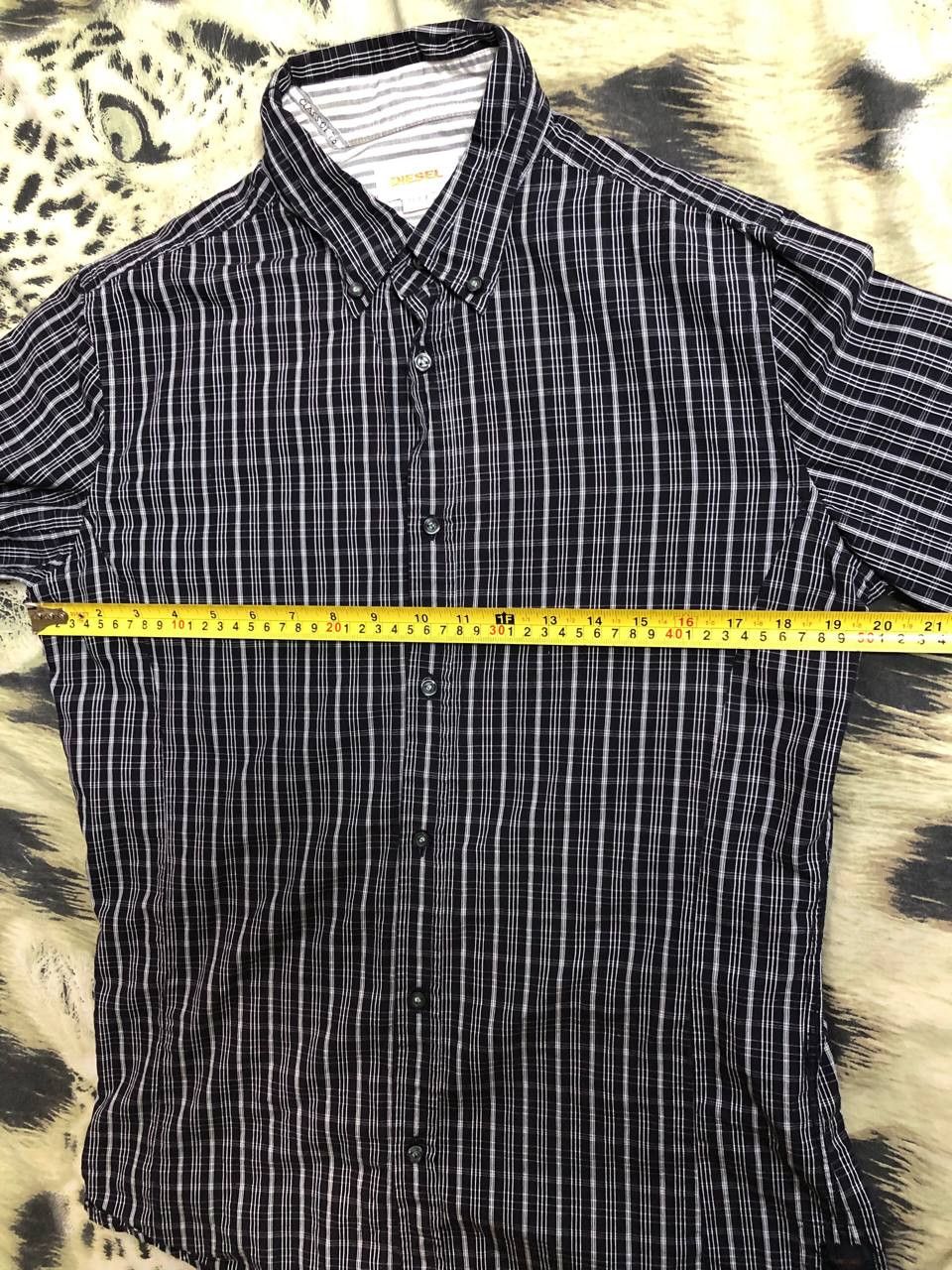Diesel Vintage Diesel Classic Fit Button Up Shirt Size L Size US L / EU 52-54 / 3 - 13 Thumbnail