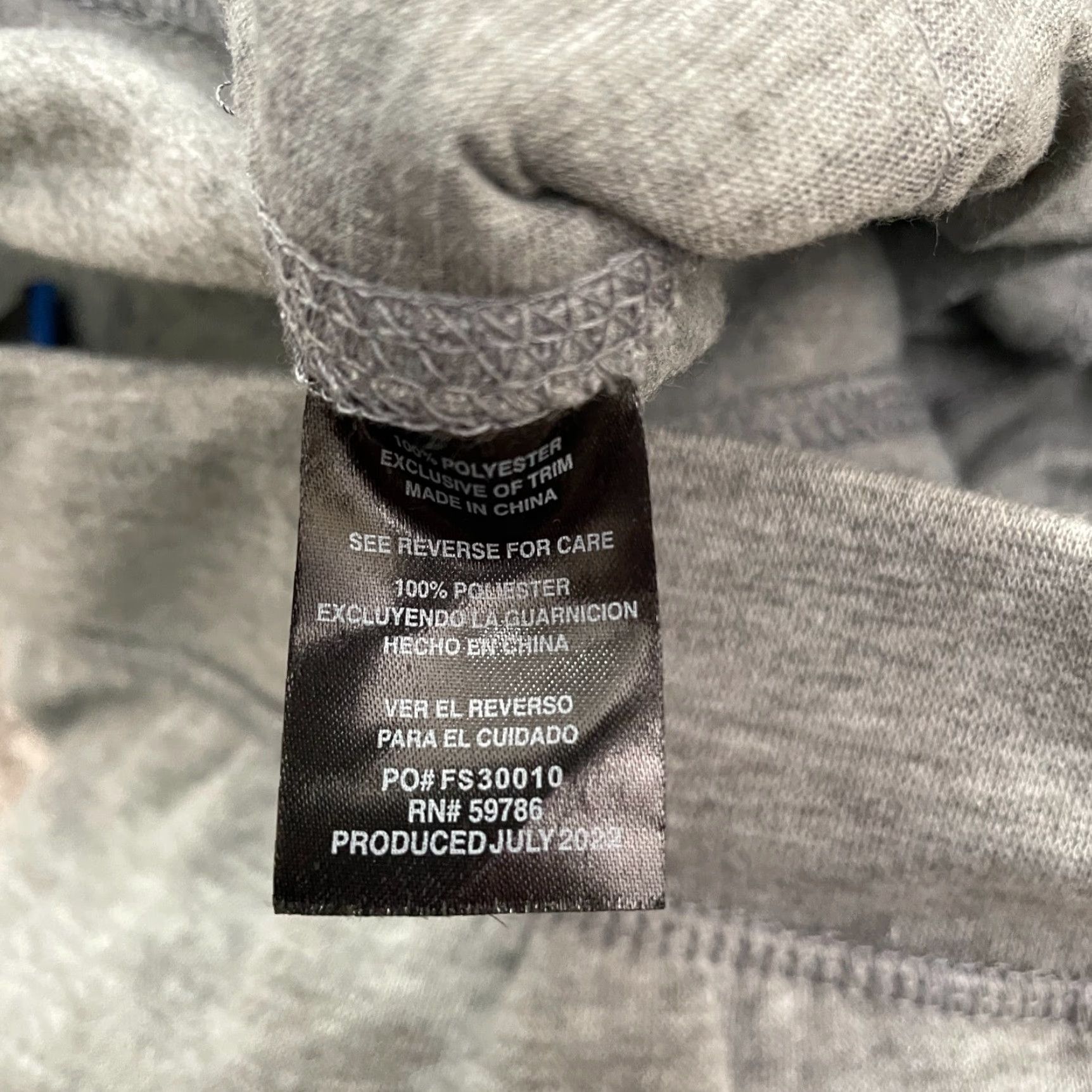 Vintage Monument Mens Small Gray Tapered Sweatpants Jogger 26x30 Active Casual Fleece Polyester Size US 29 - 5 Thumbnail