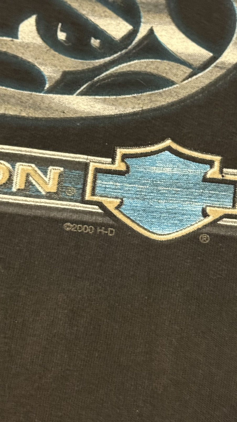 Harley Davidson Rare 2000 Harley Davidson HUD Vintage Black Mens L Clean! Size US L / EU 52-54 / 3 - 2 Thumbnail