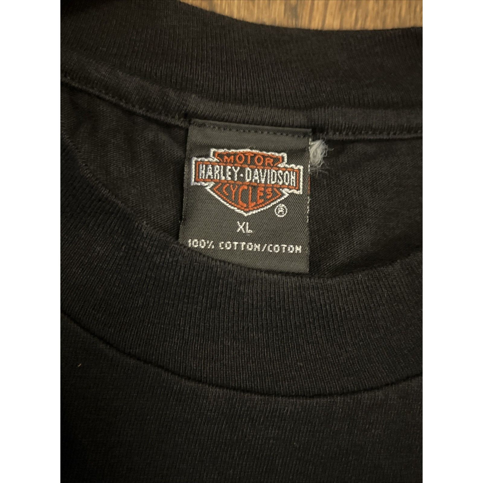 Harley Davidson Harley Davidson T Shirt Black XL Nashville Vintage 90s Size US XL / EU 56 / 4 - 7 Thumbnail
