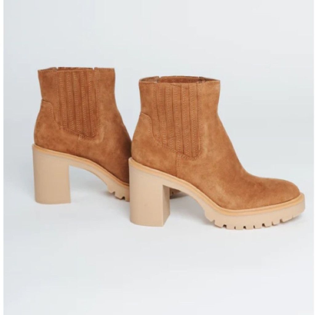 Dolce Vita Dolce Vita Caster H2O Waterproof Suede Boots Size US 7.5 / IT 37.5 - 1 Thumbnail