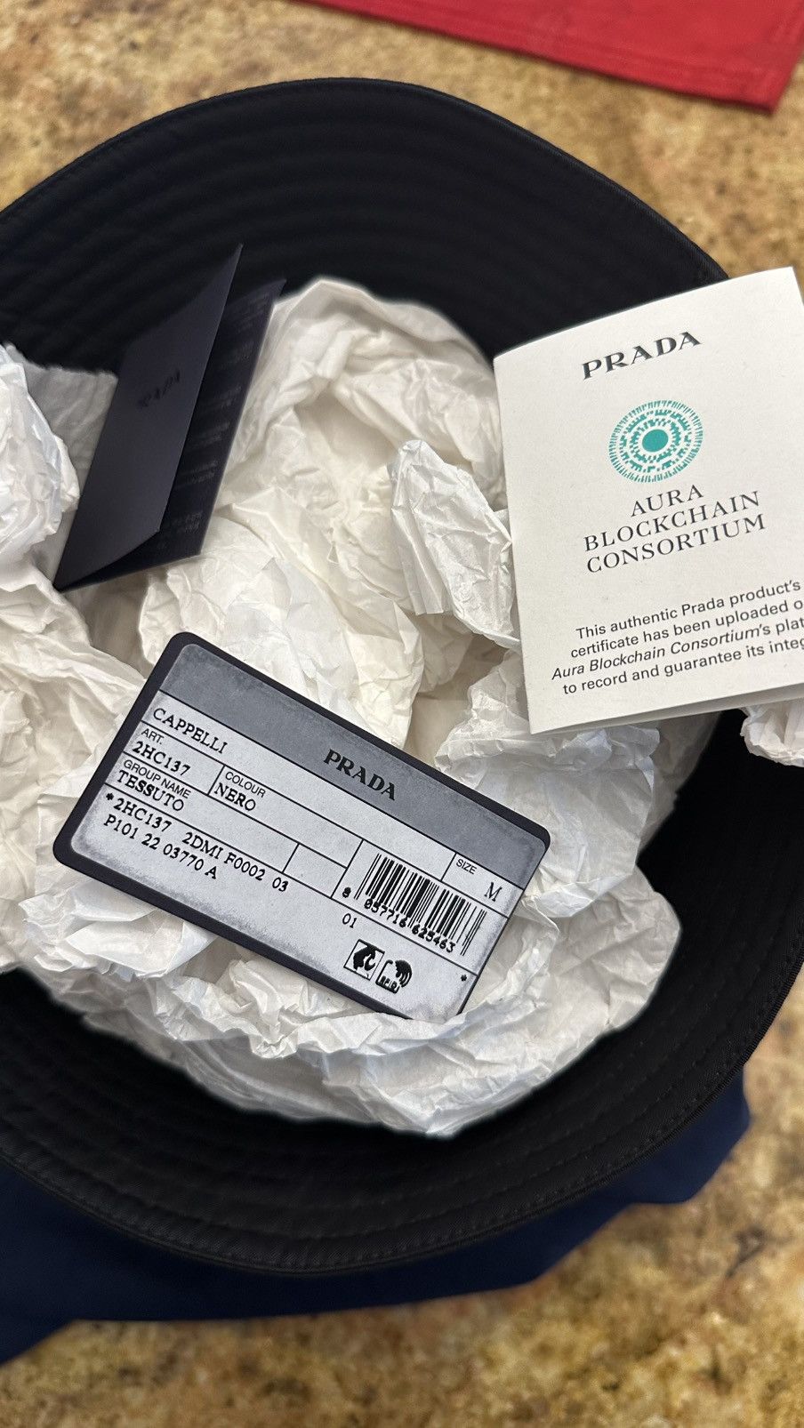 Prada Prada nylon bucket hat Size 42 - 3 Thumbnail