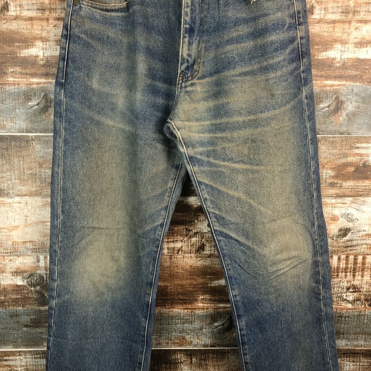 Japanese Brand DL Japanese Brand Blue Denim Pants #C257 Size US 30 / EU 46 - 5 Thumbnail