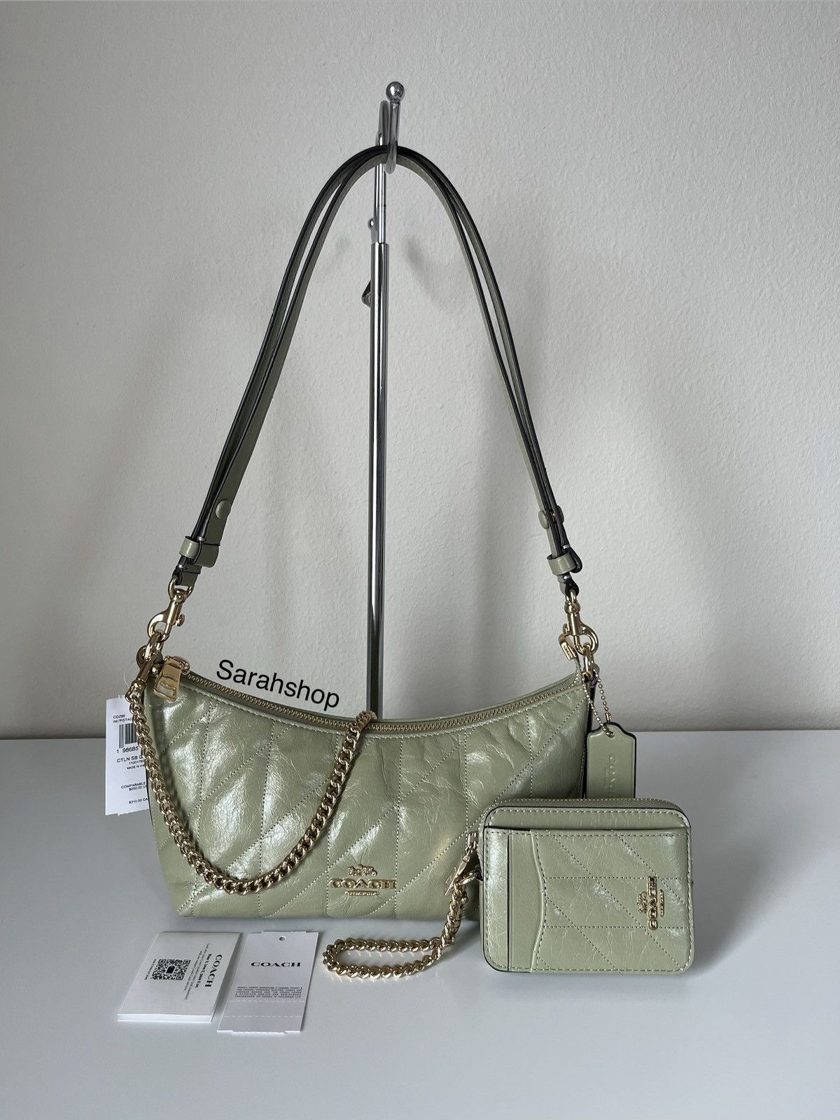 Coach Coach Caitlin Shoulder Bag With Quilting Size ONE SIZE - 1 Thumbnail