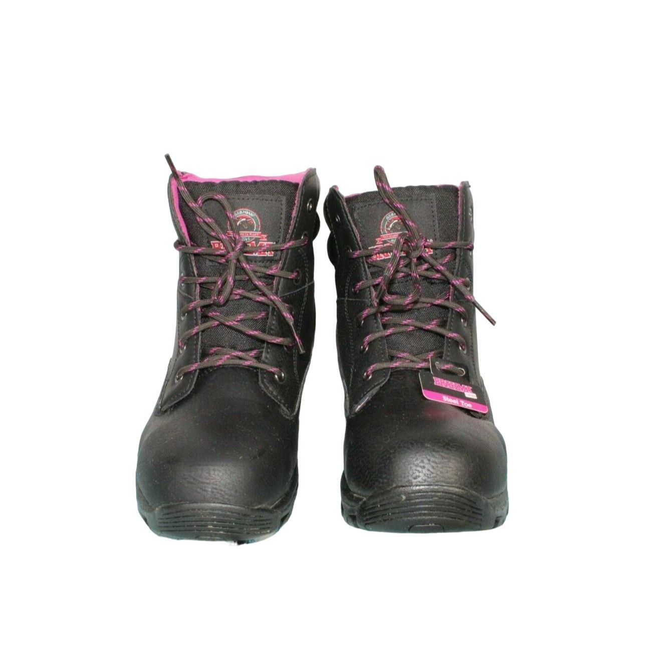 Leather × Other Brahma Womens Steel Toe WP Oil Slip Resistant Work Boots Size US 10 / IT 40 - 5 Thumbnail