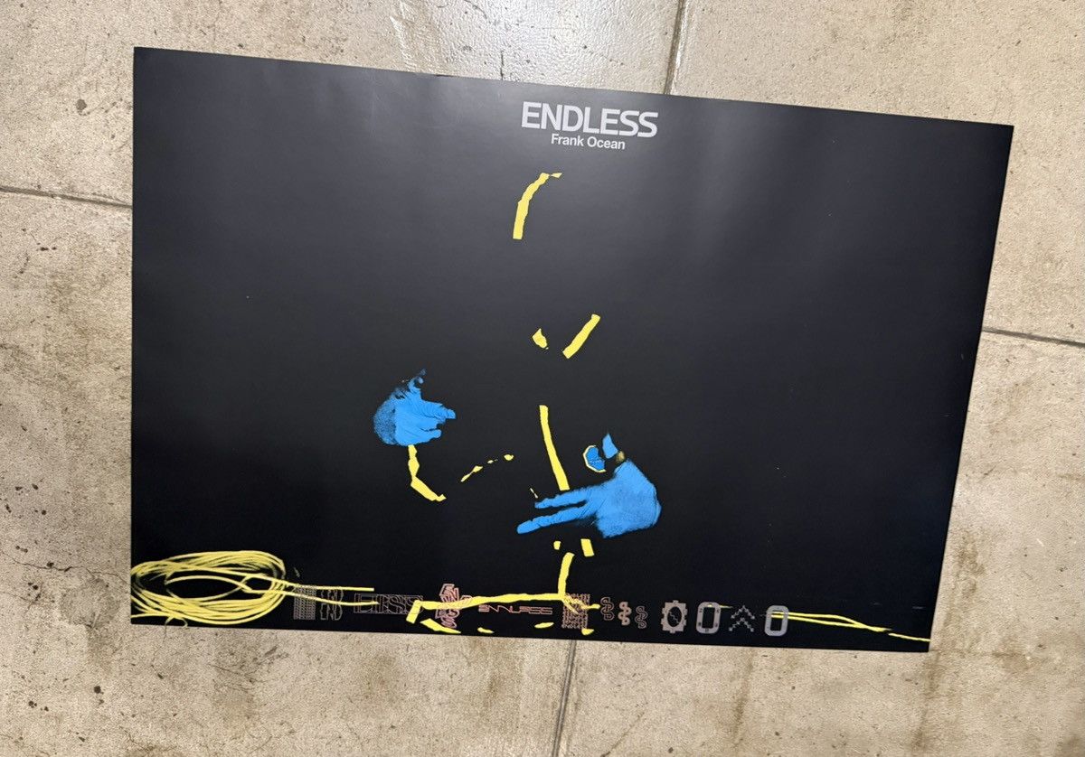 Frank Ocean Endless Poster | Grailed