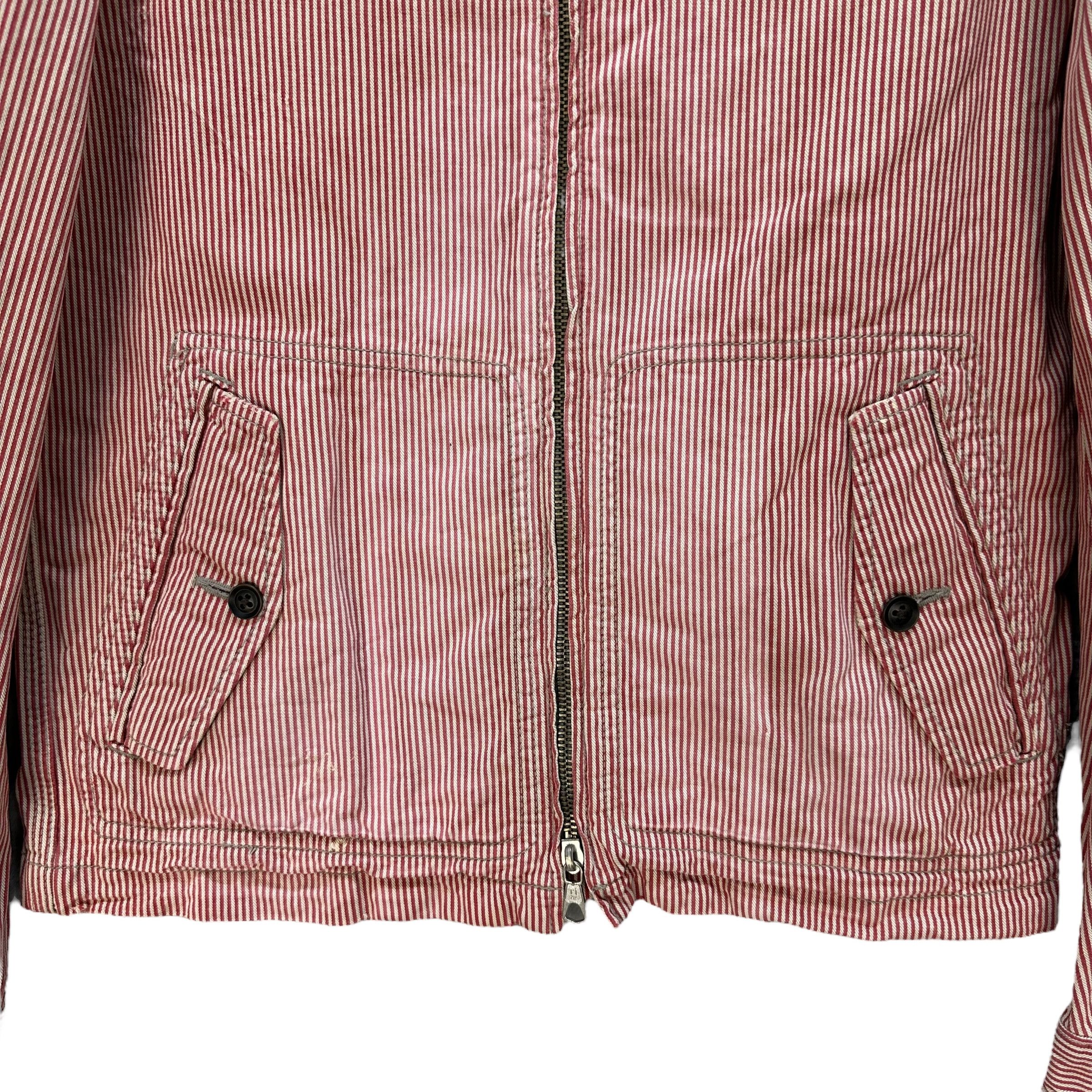 Lounge Lizard Lounge Lizard Red Hickory Striped Jacket #A24-0545 Size US XS / EU 42 / 0 - 3 Thumbnail