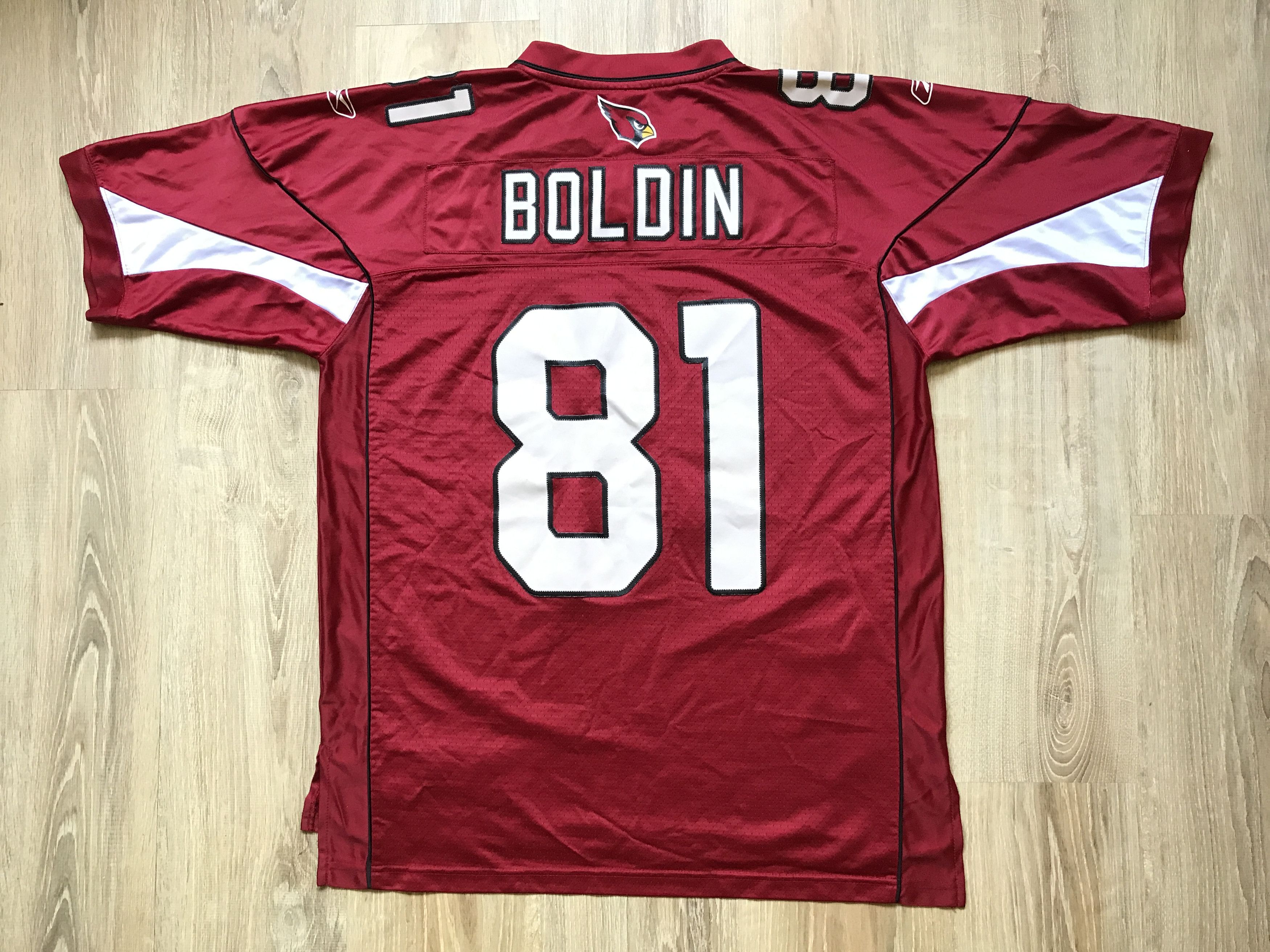 NFL × Reebok × Vintage Reebok NFL Arizona Cardinals Anquan Boldin #81Jersey Size US L / EU 52-54 / 3 - 2 Thumbnail