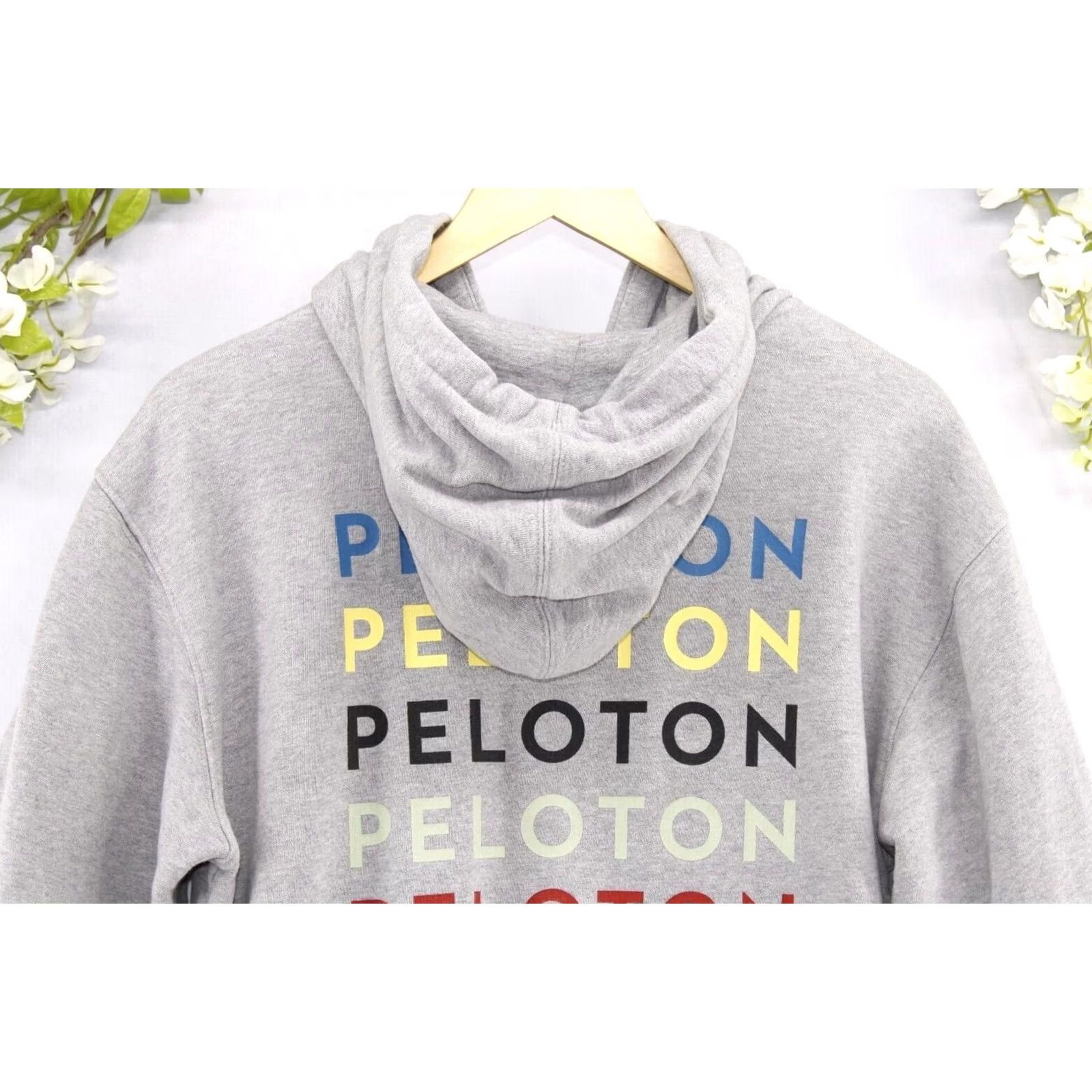 Vintage Peloton Men’s Full Zip Hoodie Sweatshirt Grey Graphic Print Sz M Shirt Hoodie Mens XS? Size US M / EU 48-50 / 2 - 5 Thumbnail