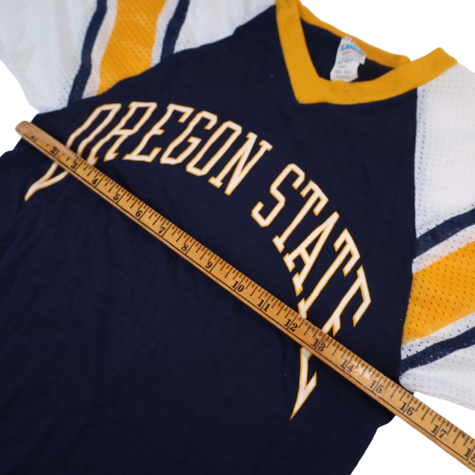Champion × Vintage Vintage 90s Champion Oregon State Graphic Spellout T Shirt Size US M / EU 48-50 / 2 - 6 Thumbnail