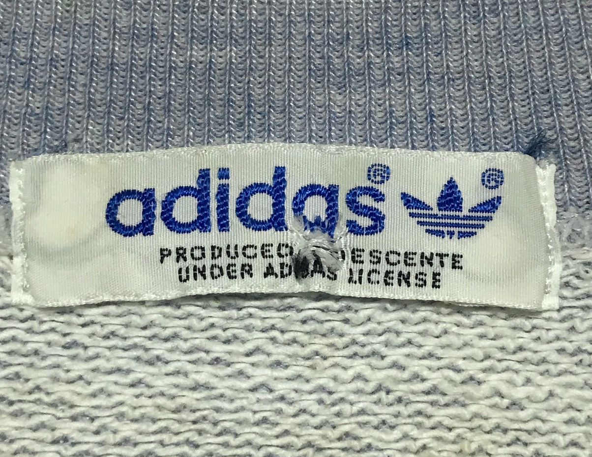 Adidas × Vintage Vintage Adidas Small Navy Logo Sweatshirt Size US S / EU 44-46 / 1 - 5 Thumbnail