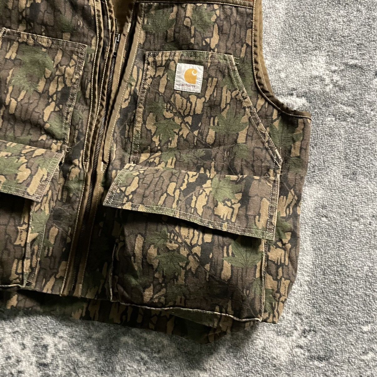 Carhartt Carhartt Vintage 90s USA Real Tree Camo Hunter Ves Size US L / EU 52-54 / 3 - 4 Thumbnail