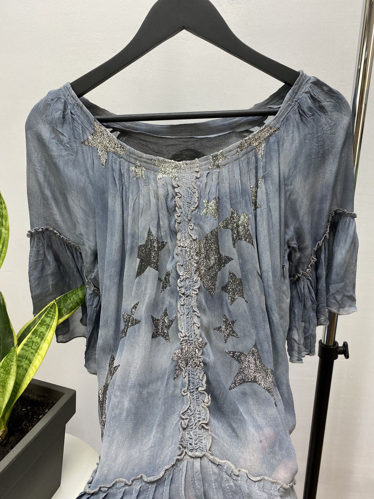 Ed Hardy CA by Christian Audigier Women Tunic Blouse Size M / US 6-8 / IT 42-44 - 4 Thumbnail