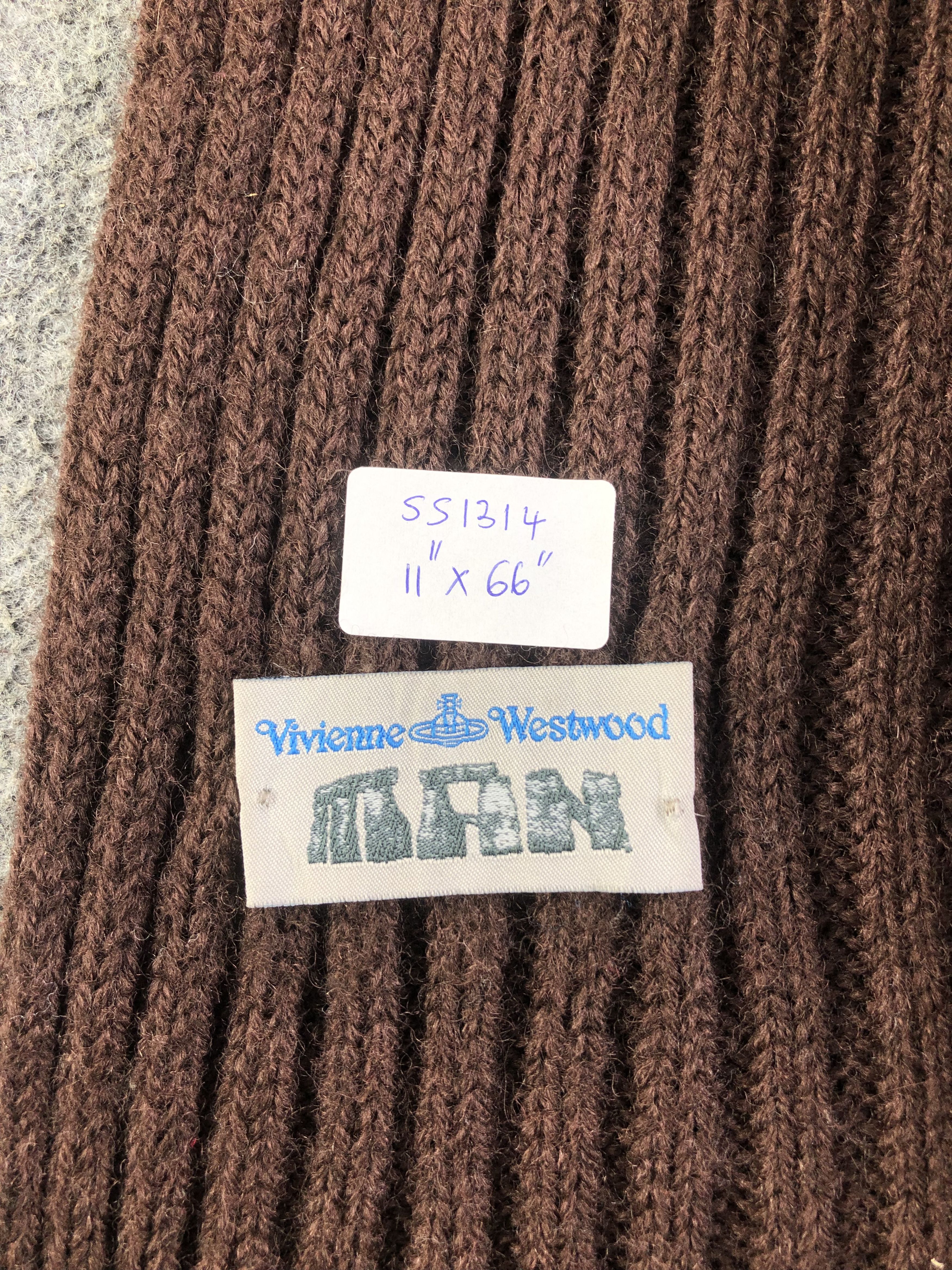 Vivienne Westwood Vivienne Westwood Wool Scarf / Muffler / Neckwear SS1314 Size ONE SIZE - 5 Thumbnail