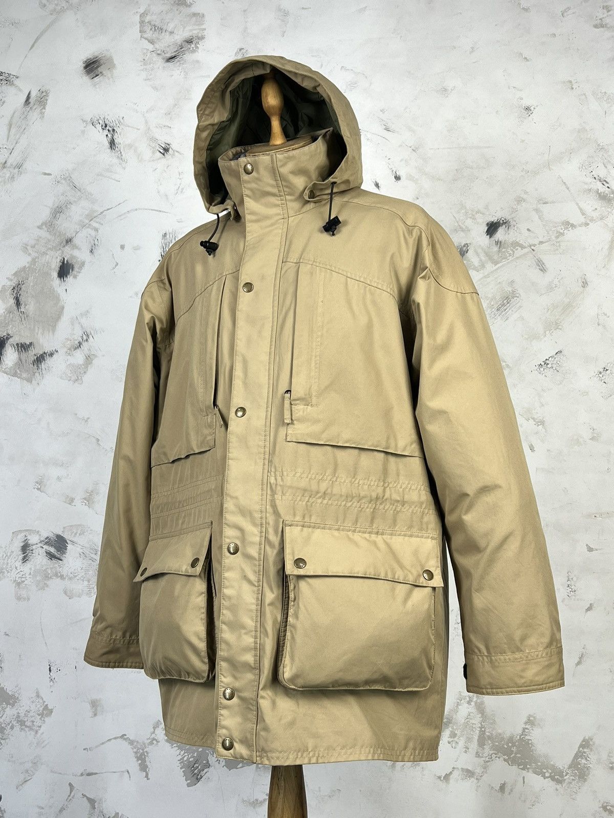 Orvis Vintage Orvis Hooded Field Jacket Size M - L Size US M / EU 48-50 / 2 - 1 Thumbnail