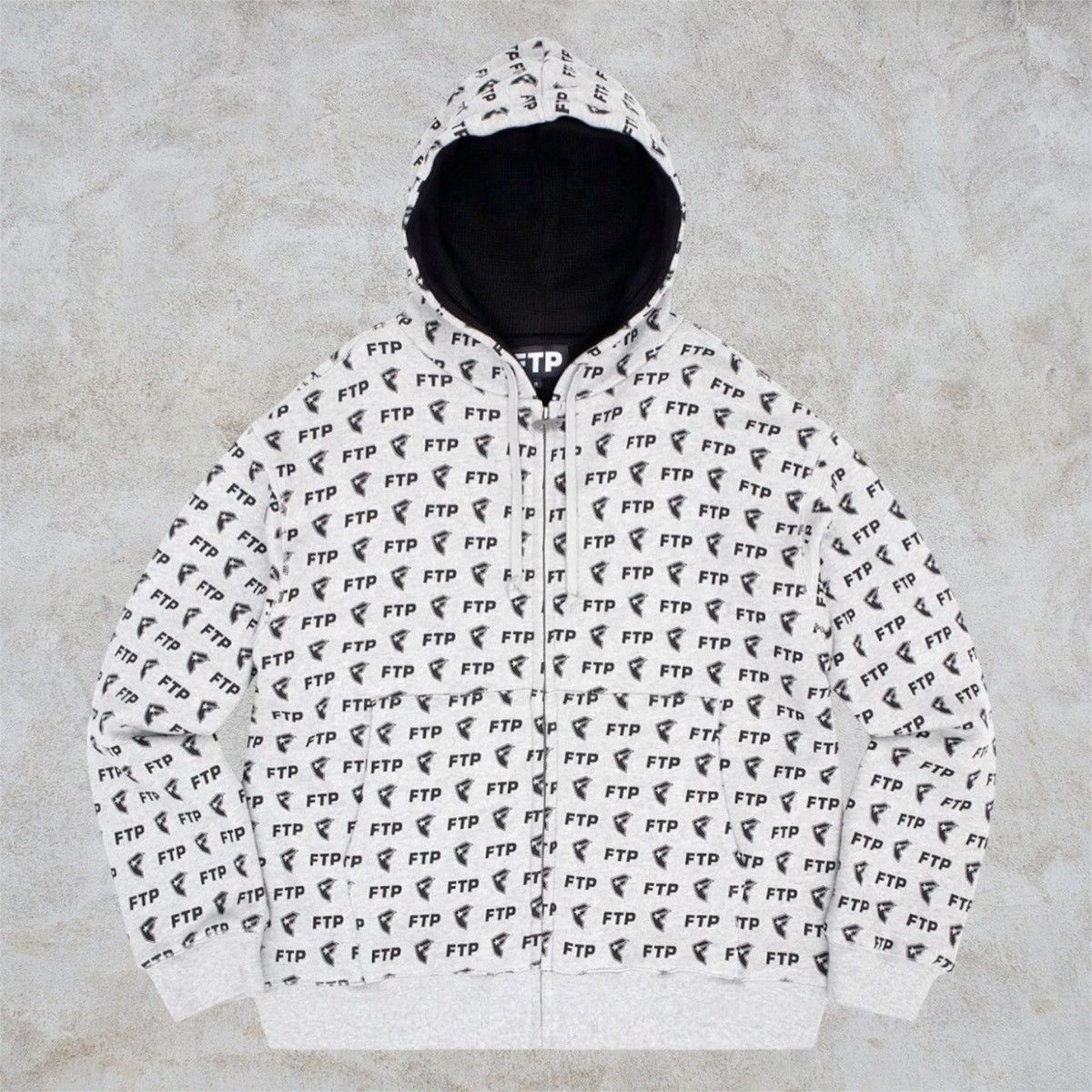 Famous Stars And Straps × Fuck The Population Ftp x Famous All Over Logo Zip Hoodie Size US L / EU 52-54 / 3 - 1 Preview