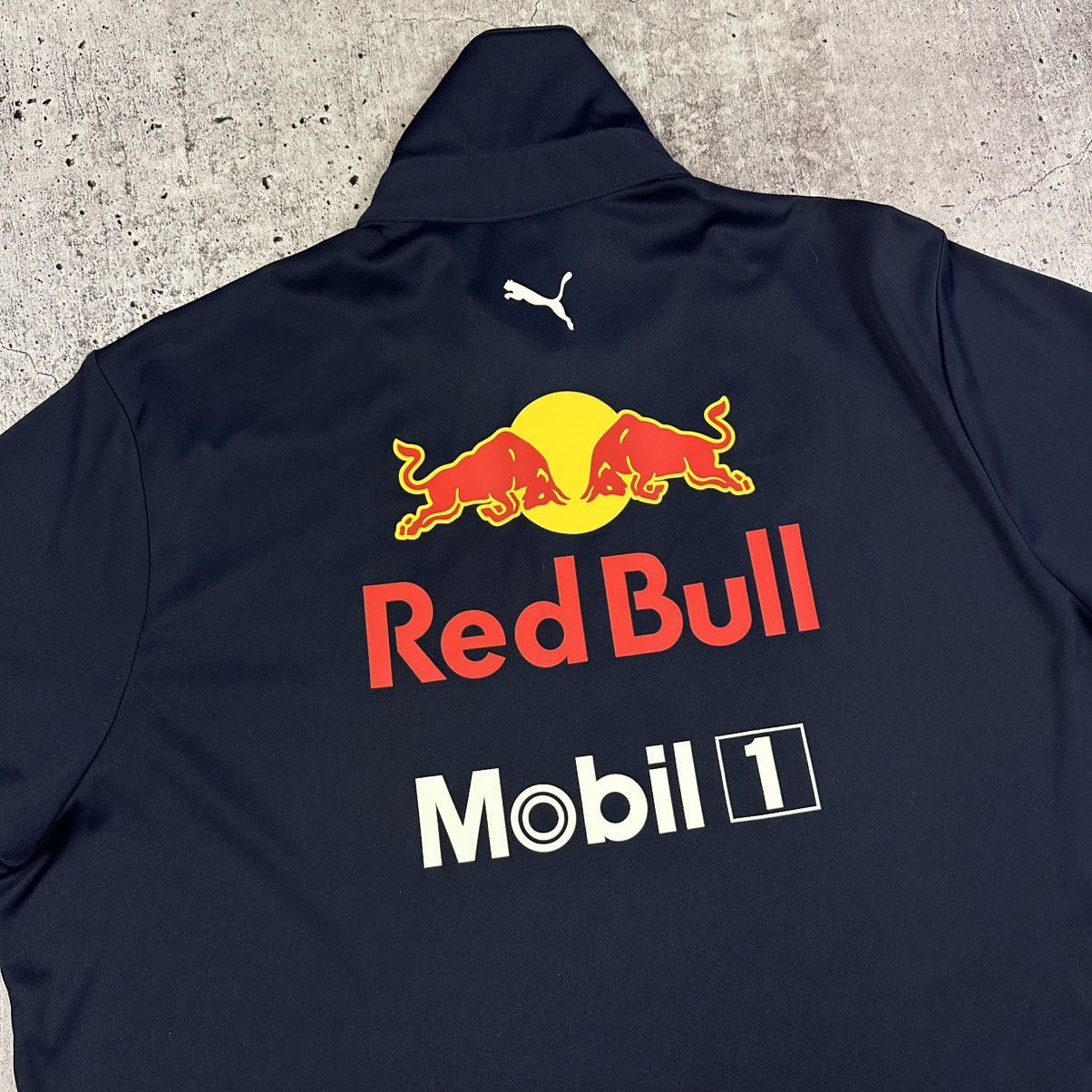 Puma Vintage Puma Honda Racing Red Bull Polo Jerseu Size US L / EU 52-54 / 3 - 15 Thumbnail