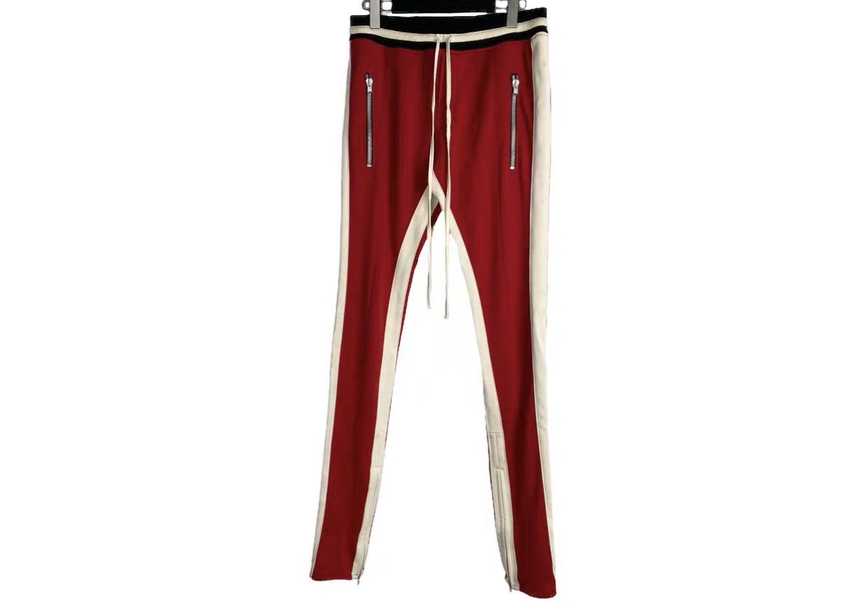 Fear of God Fear Of God 5th China Exclusive Red & White Track Pants J31 Size US 32 / EU 48 - 1 Thumbnail