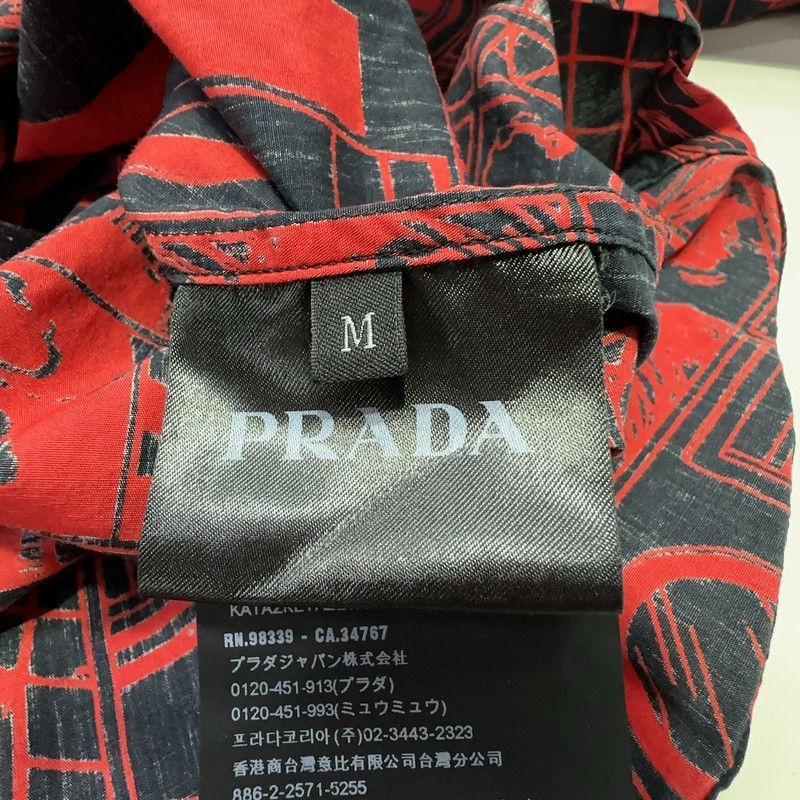 Prada Prada Anime Style Short Sleeve Shirt-2506 Size US M / EU 48-50 / 2 - 6 Thumbnail
