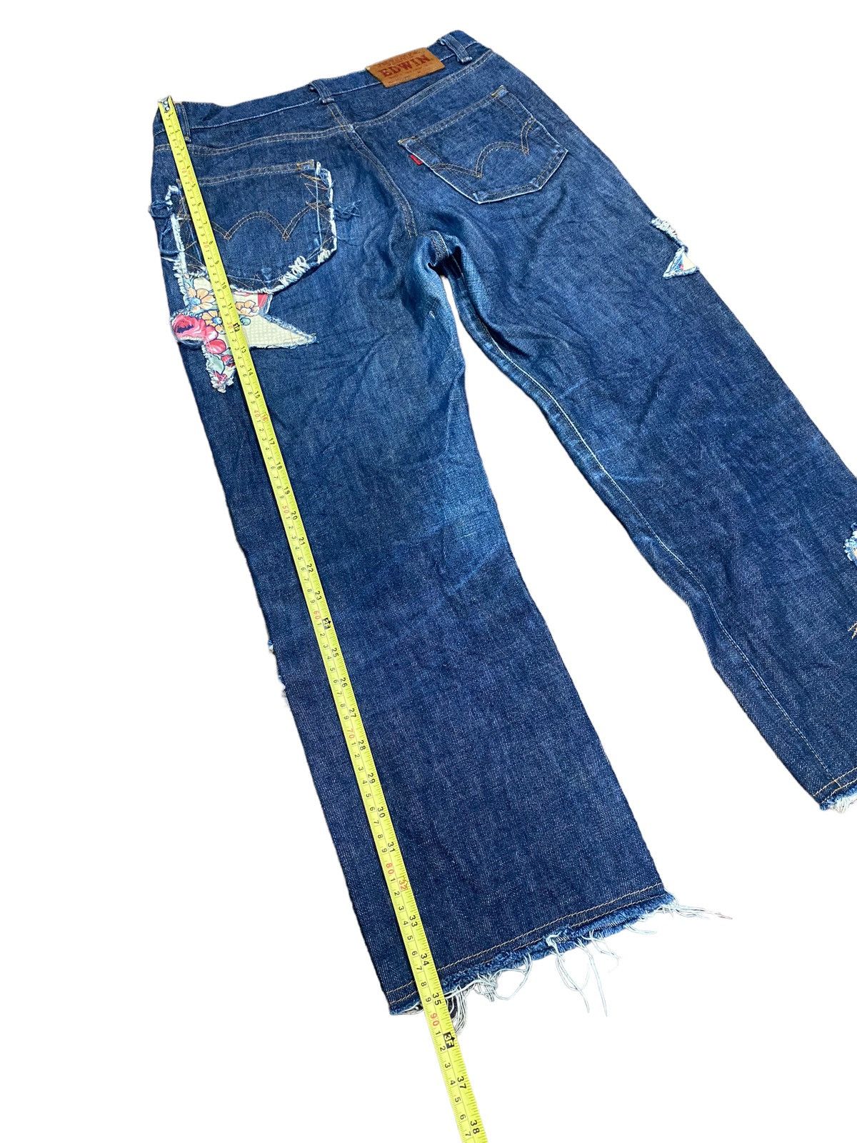Edwin Miss Edwin Jeans Custom Pathces Badge Size 30" / US 8 / IT 44 - 10 Thumbnail
