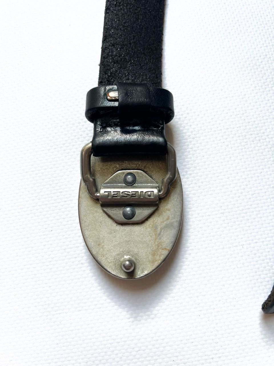 Diesel Vintage Diesel big crazy logo buckle military belt punk y2k Size ONE SIZE - 6 Thumbnail