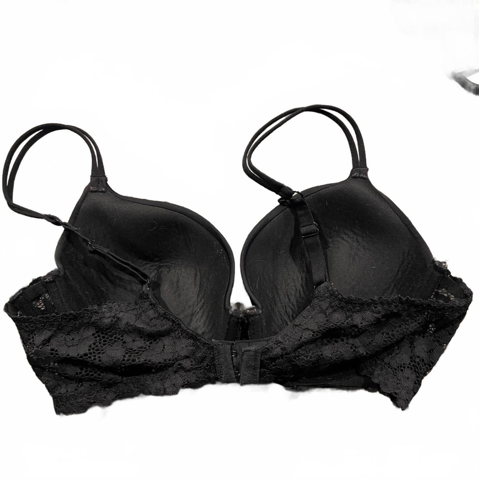 Unknown London Black Lace Underwire Bra with Adjustable Straps Size ONE SIZE - 3 Thumbnail