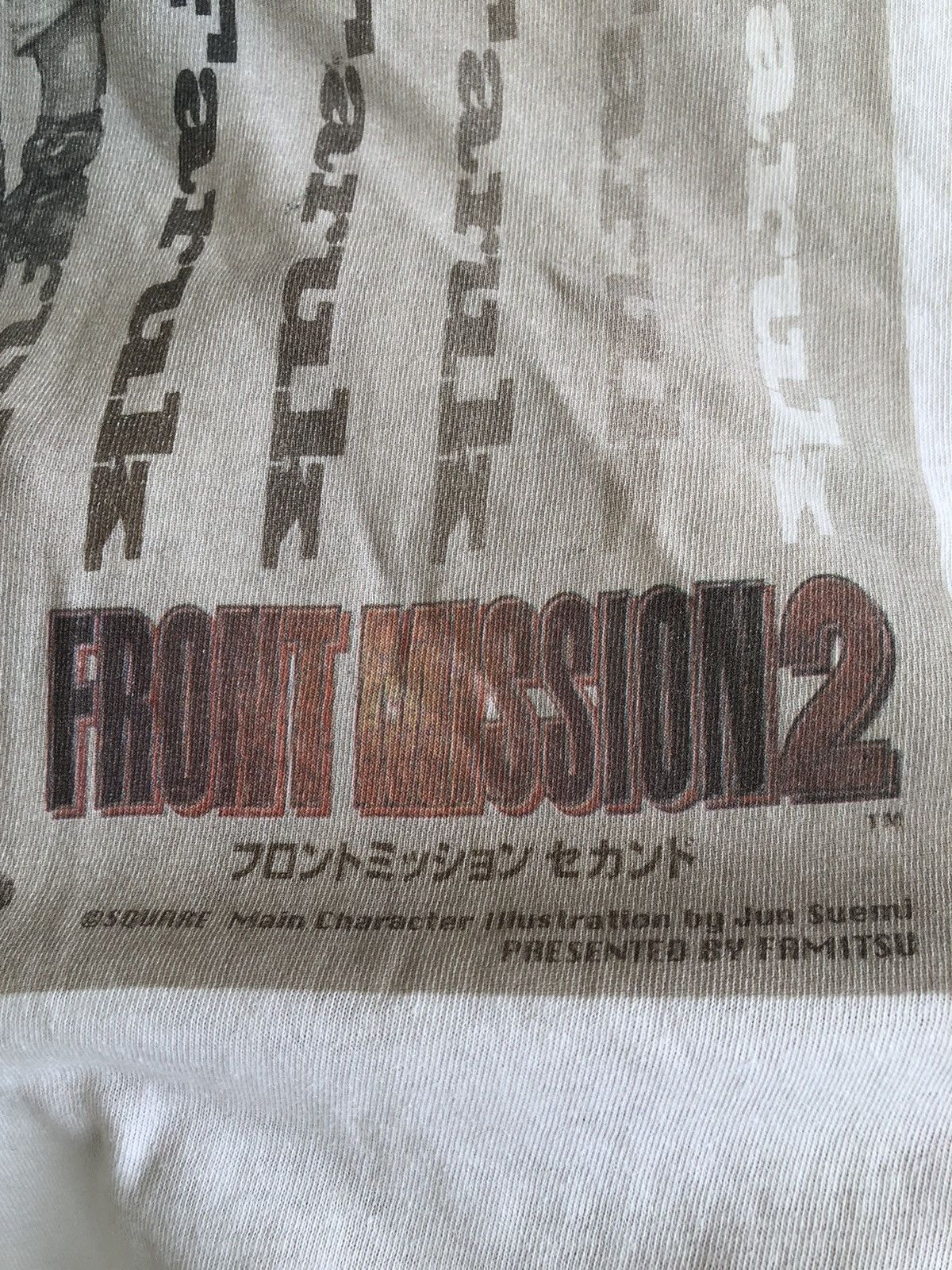 Vintage Vintage FRONT MISSION 2 Ash Faruk Game Tee Size US L / EU 52-54 / 3 - 4 Thumbnail