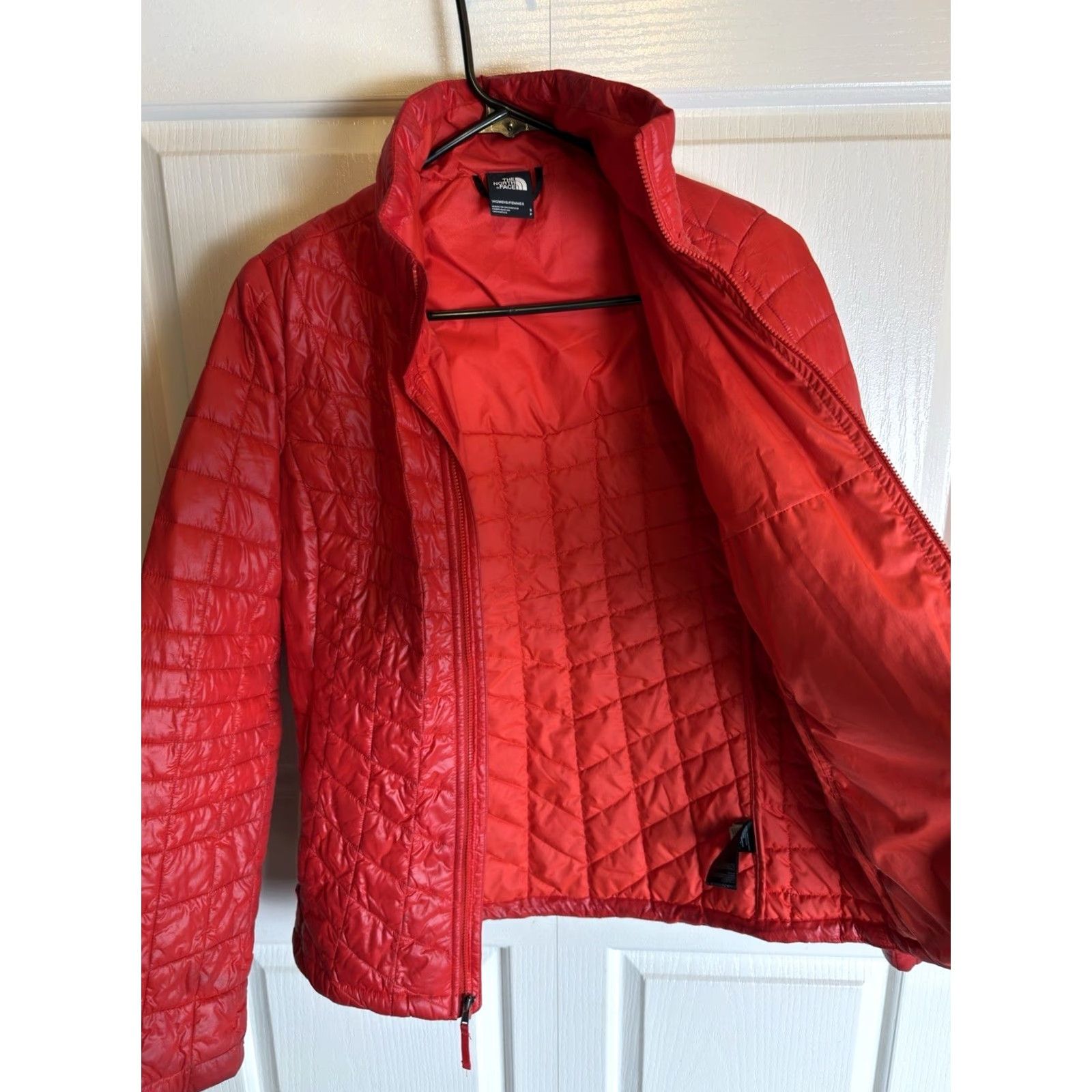 The North Face The North Face ThermoBall Eco Jacket Womens Small Red Quilted Puffer - READ Size S / US 4 / IT 40 - 7 Thumbnail