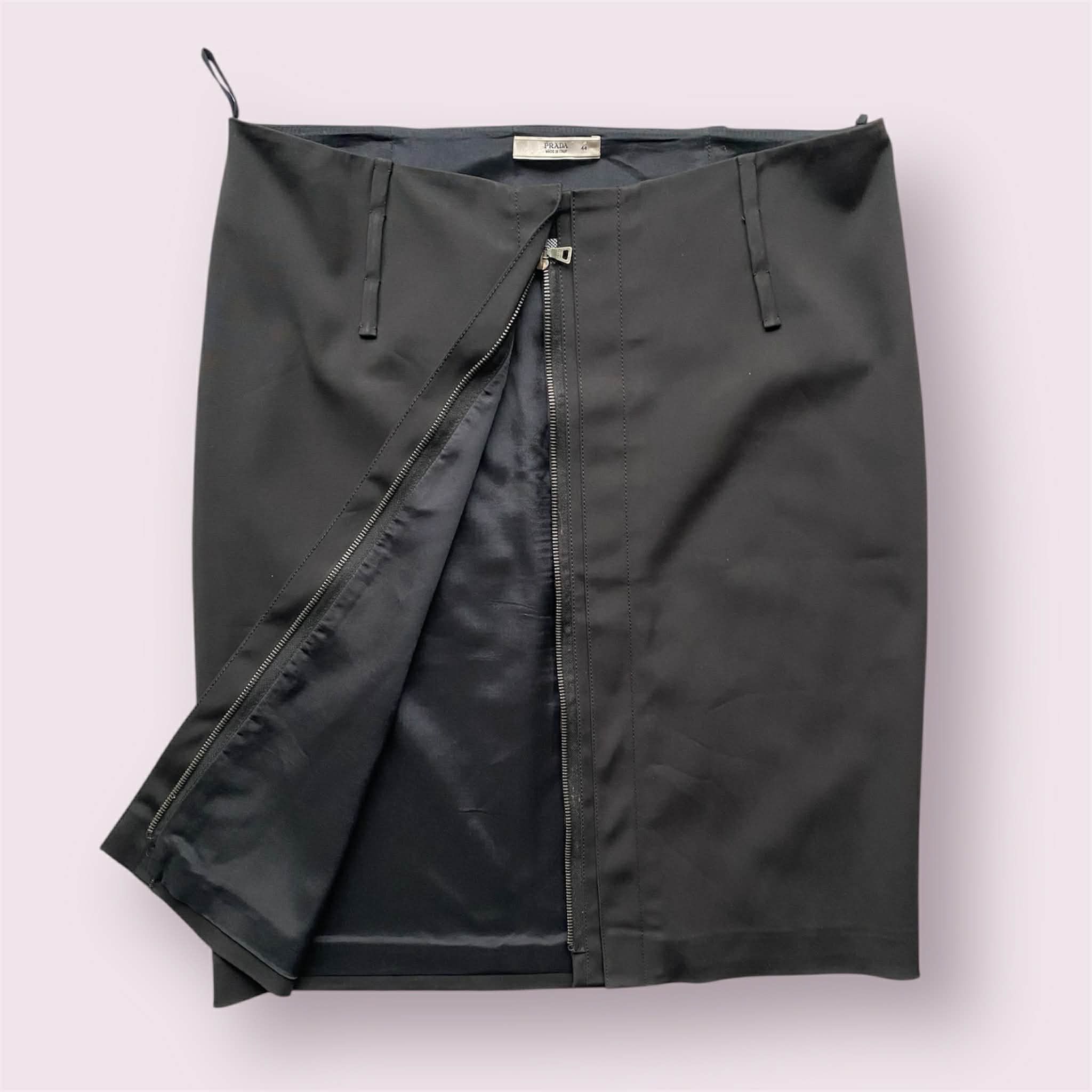 Prada Prada Mid Skirt Midi Official RiRi Zip Size 44 Size 32" / US 10 / IT 46 - 3 Thumbnail