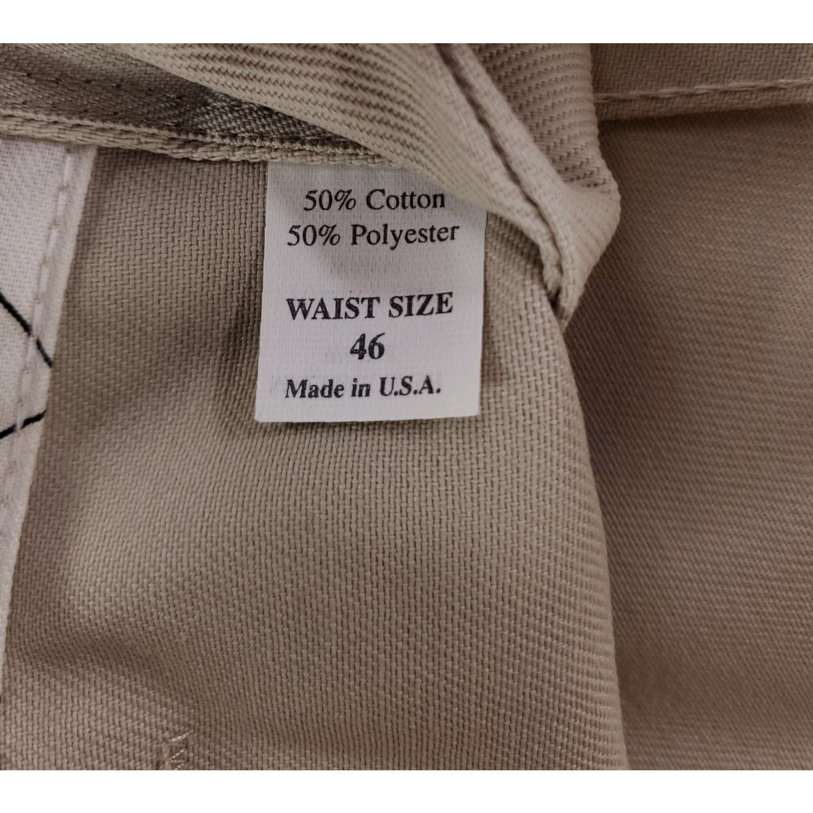 Ben Davis VINTAGE Ben Davis Gorilla Cut Pants Made USA Mens 46 x 30 46 x 29 Actual Beige Sand Workwear NWT Mens Size US 30 / EU 46 - 2 Thumbnail