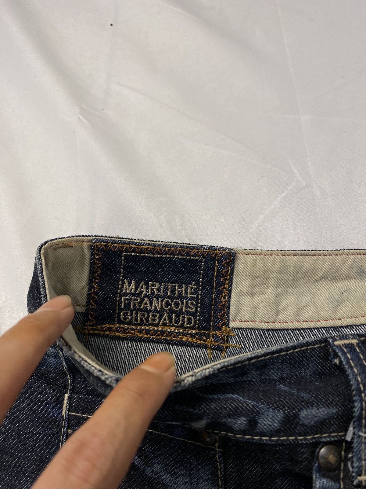 Marithe + Francois Girbaud ✨ Archive Marithe Francois Girbaud Jeans Denim Punk Style Size US 34 / EU 50 - 19 Thumbnail
