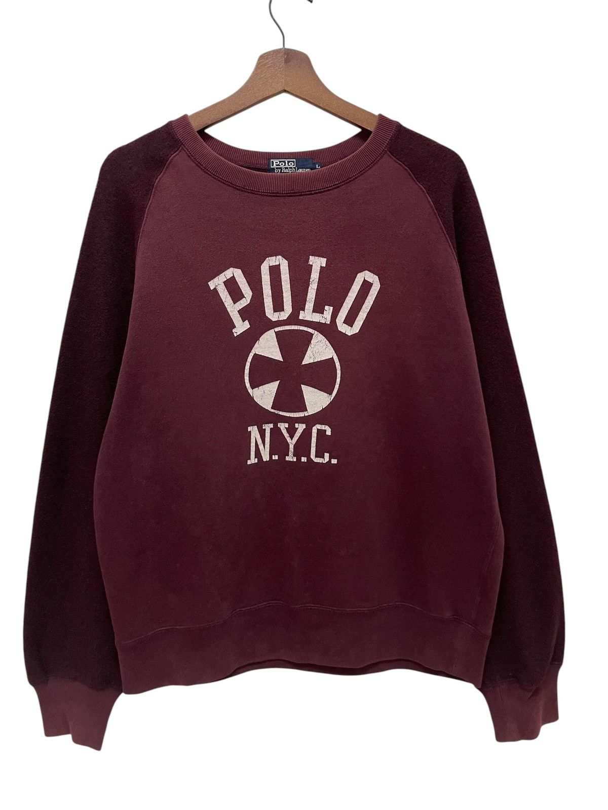 Ralph Lauren VINTAGE POLO RL CROSS SYMBOL SWEATSHIRT Size US M / EU 48-50 / 2 - 1 Thumbnail