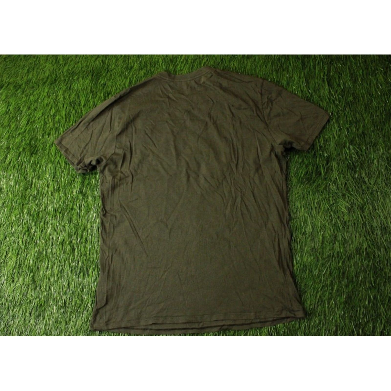 Nike NIKE JUST DO IT 2017 MEN T-SHIRT Jersey 100% Cotton Green Large L Casual Shirt Short Sleeve 70cm 54cm Vintage No Size US L / EU 52-54 / 3 - 7 Thumbnail