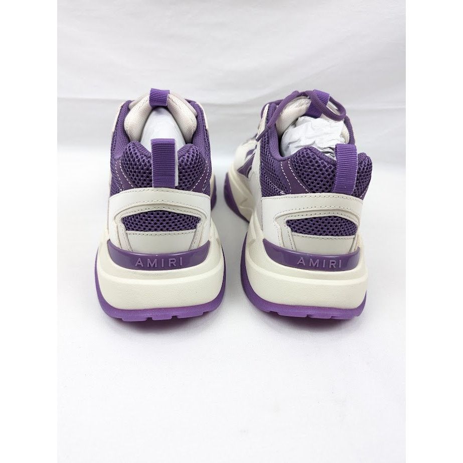 Amiri o1rshd1 Bone Runners in Cream/Purple Size US 12 / EU 45 - 18 Thumbnail