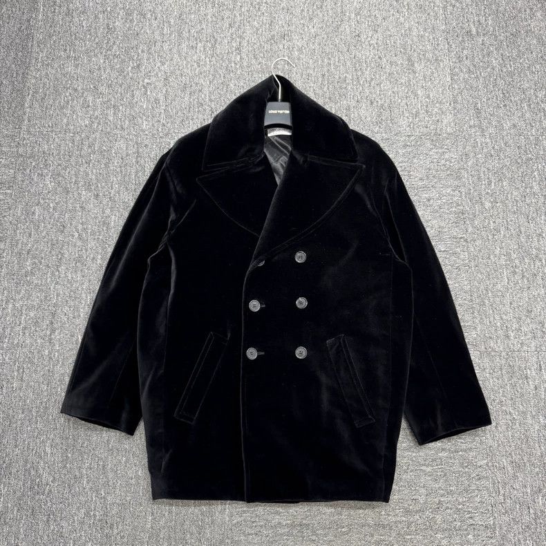 Saint Laurent Paris Saint Laurent Paris size os Black velvet rhinestone logo c Size US M / EU 48-50 / 2 - 1 Thumbnail