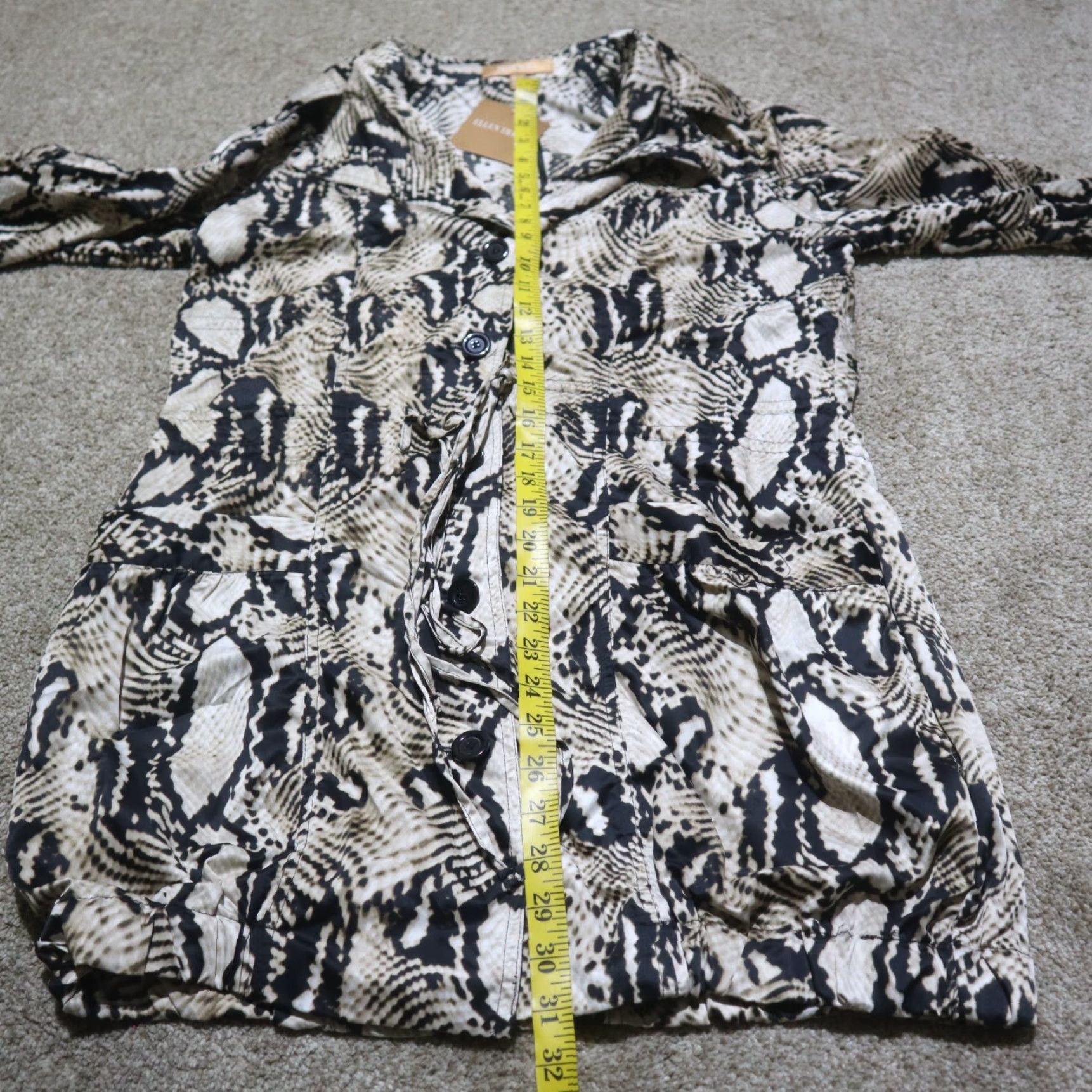 Ellen Tracy Ellen Tracy Shirt Women XS Multicolor Button-Up Long Sleeve Size XS / US 0-2 / IT 36-38 - 6 Thumbnail
