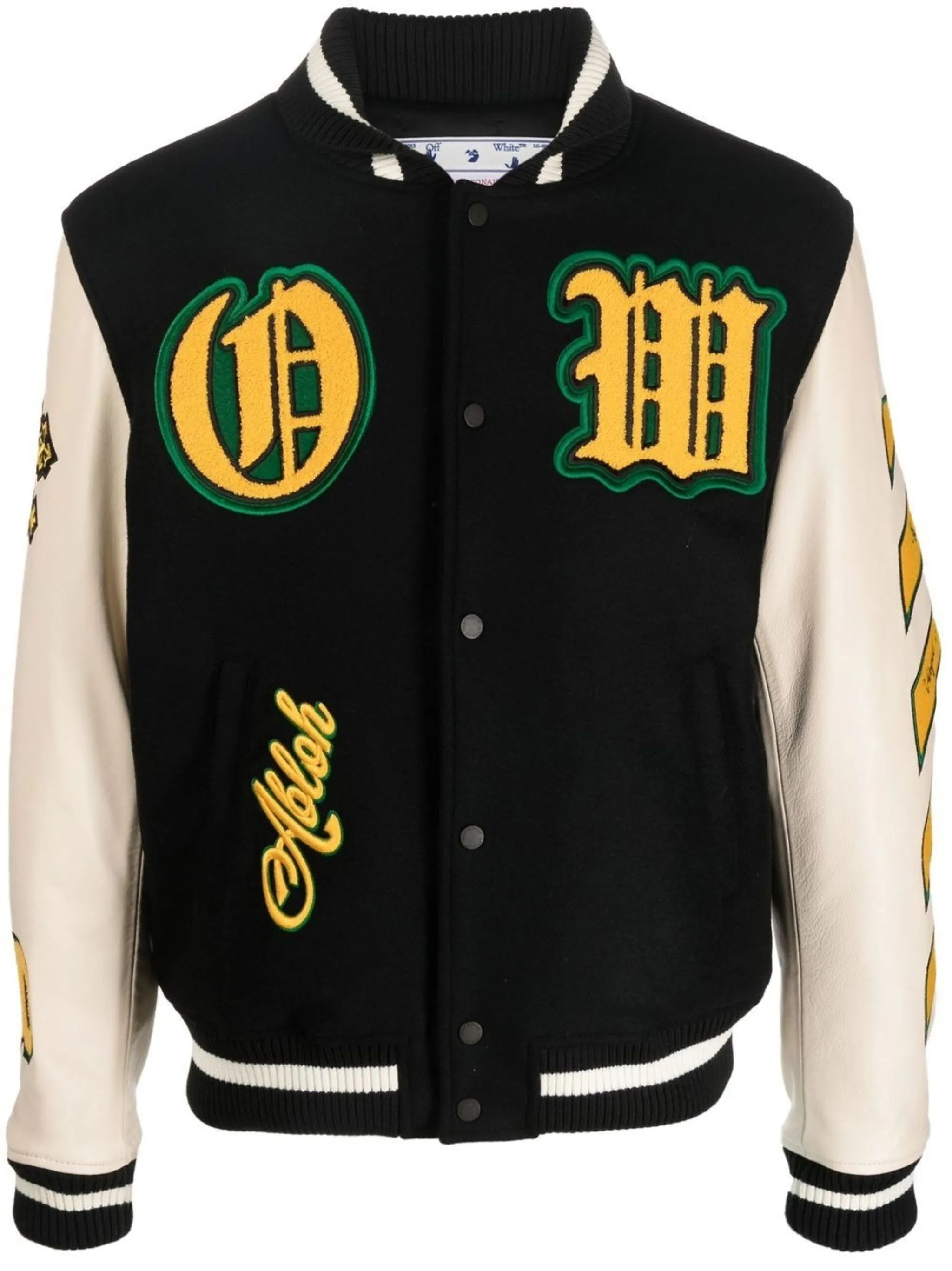 Off-White o1y0225 Logo Jacket in Multicolor Size US S / EU 44-46 / 1 - 1 Thumbnail